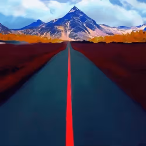 Generated Glitch Landscape #202