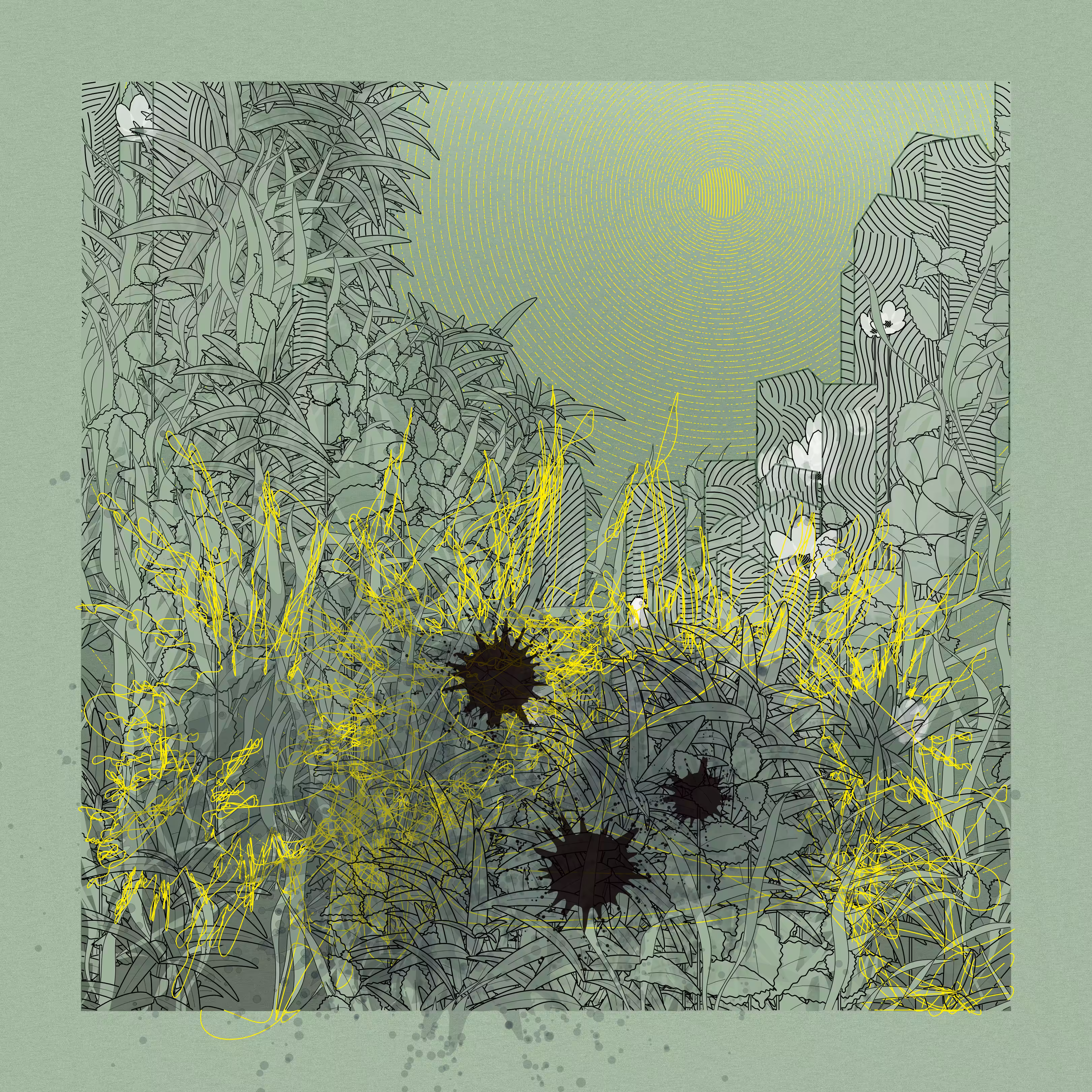 Landscape with Carbon Capture #3081