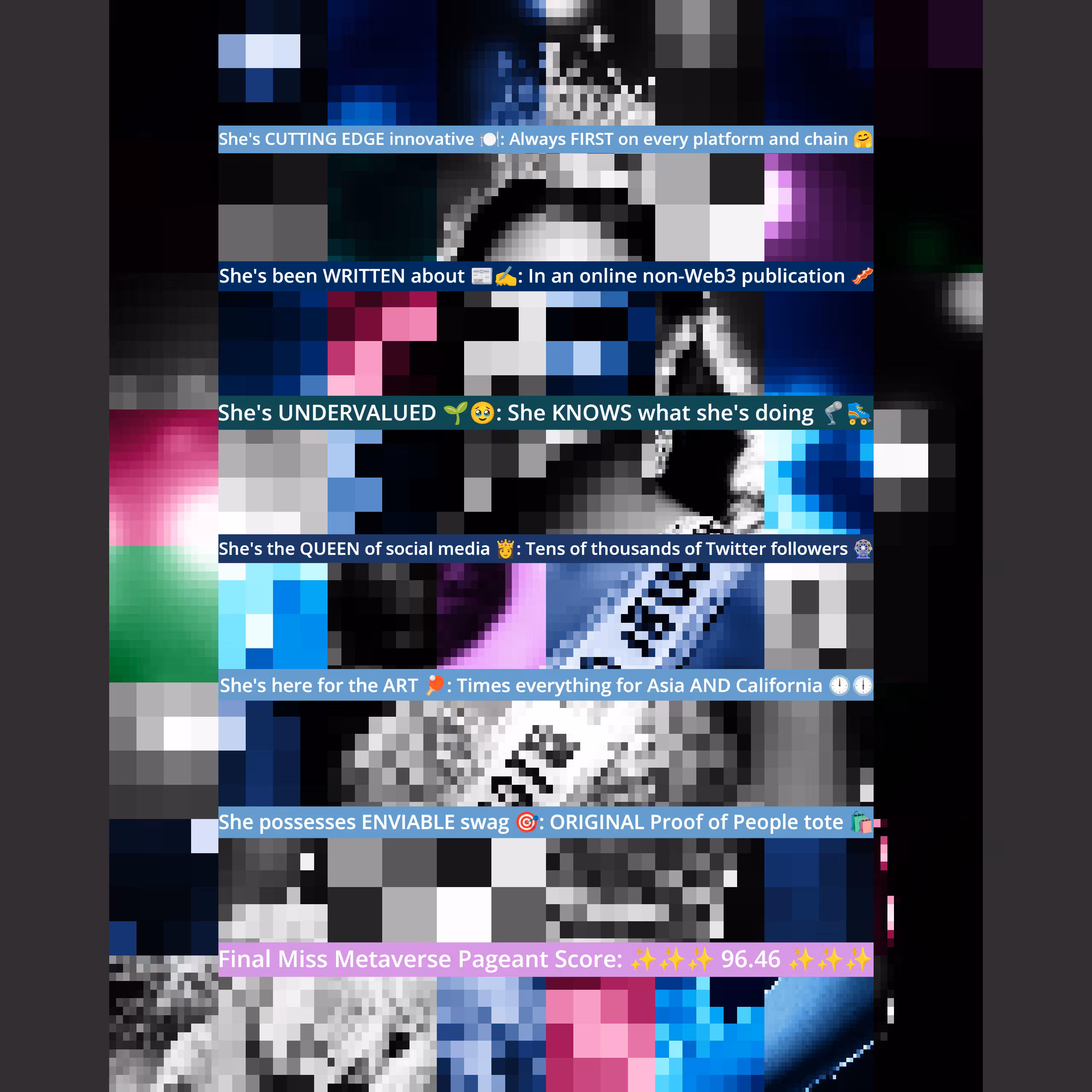 Miss Metaverse #96.46 🪞💡