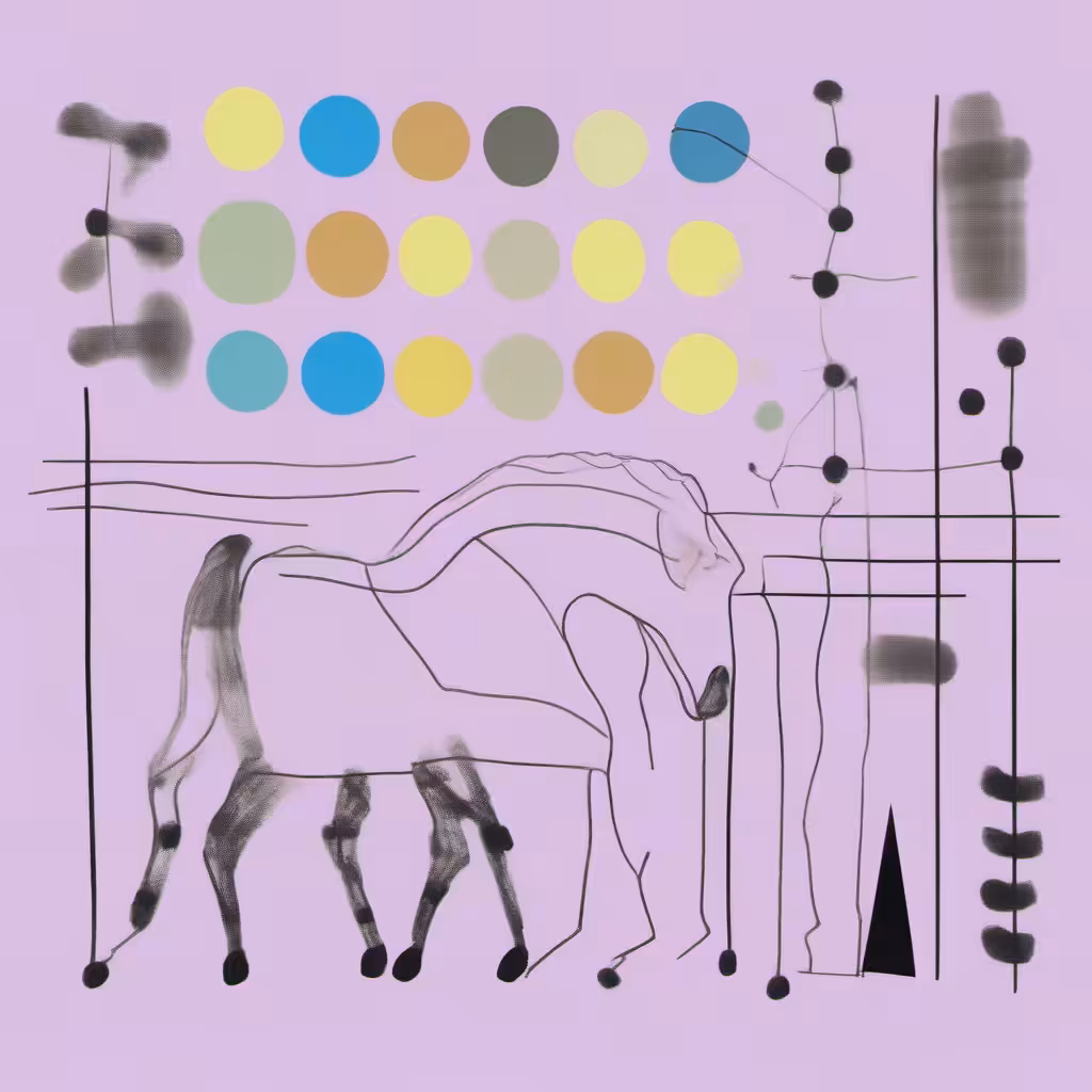 Lavender Horse | Circles 