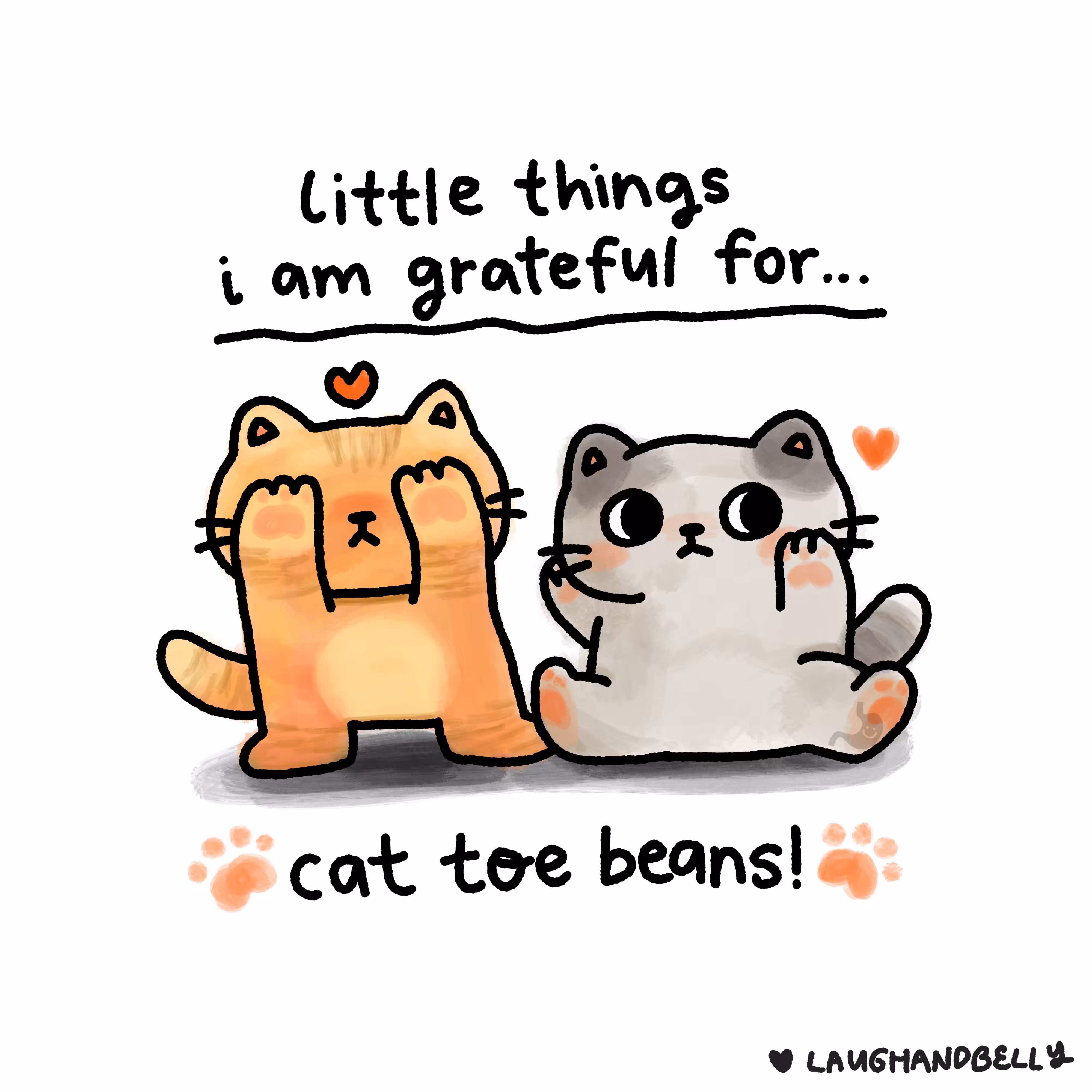 little things i am grateful for: Cat Toe Beans