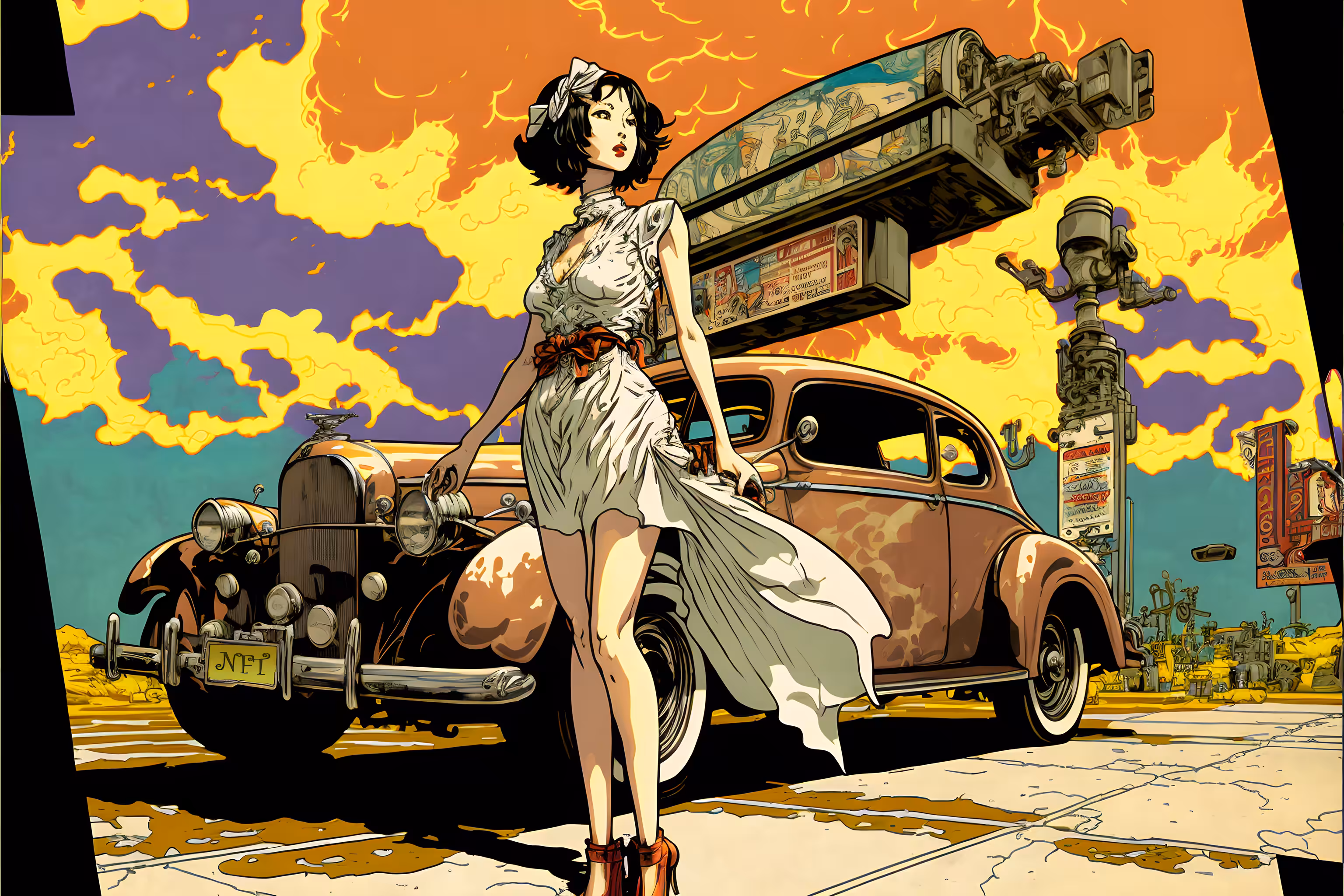Gas station