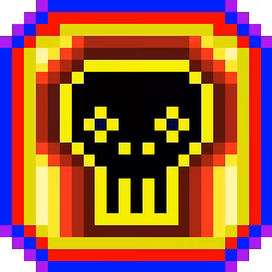 Skulls Pixels Coins #45