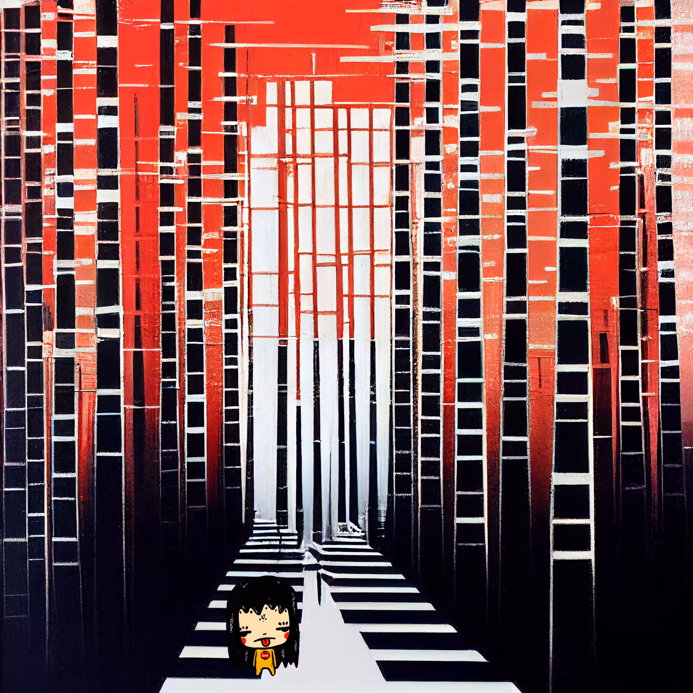 KIKU TRAVELS TO JPEG.LAND - 2022 TAYLOR.WTF X KIKU’S WORLD by SABET #73