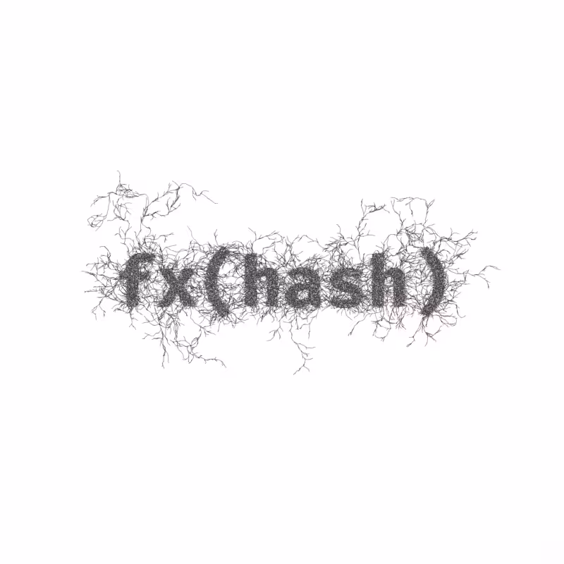 FXHASH Generative Logo #692