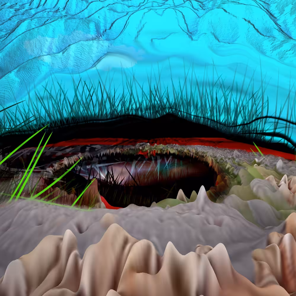 Surreal landscape