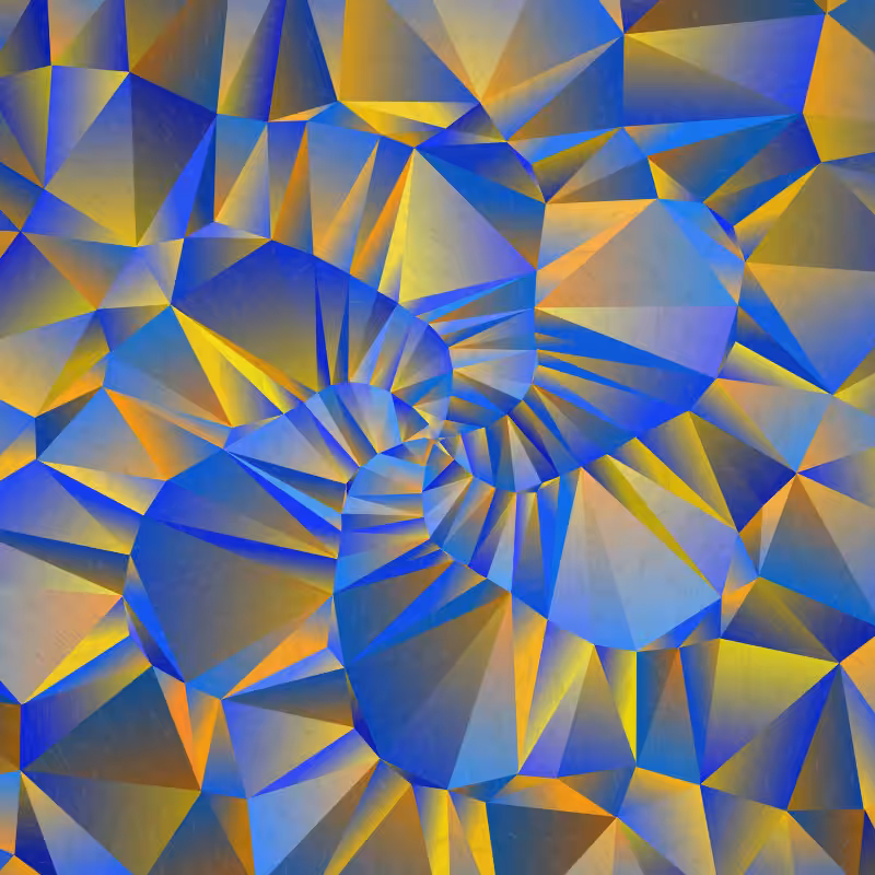 Delaunay Spiral #13