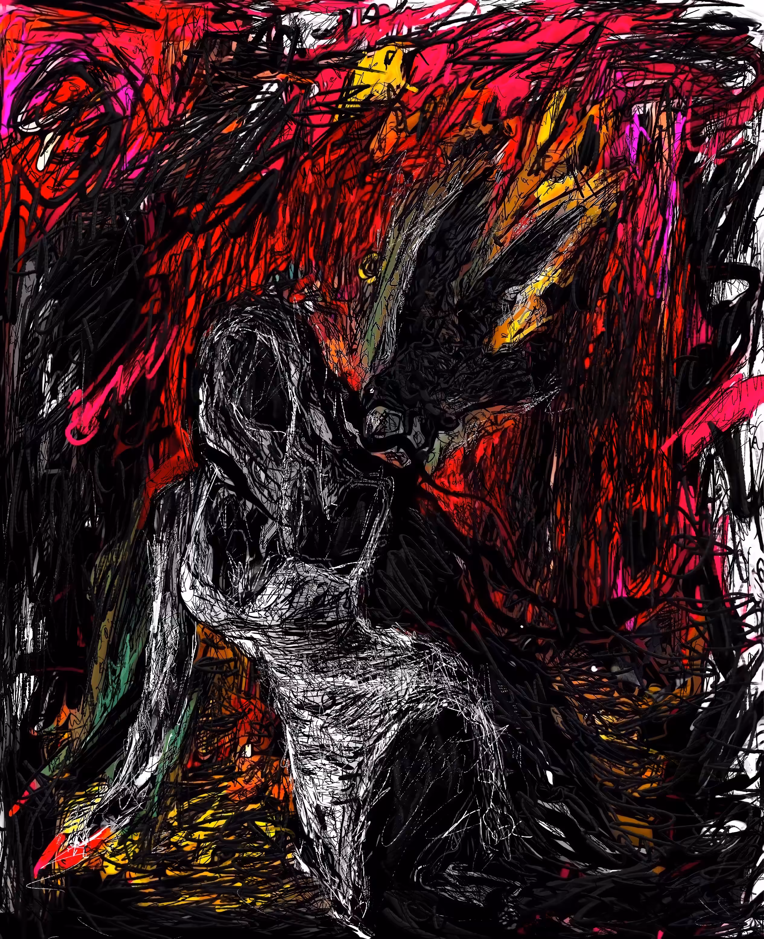 In the dark of night