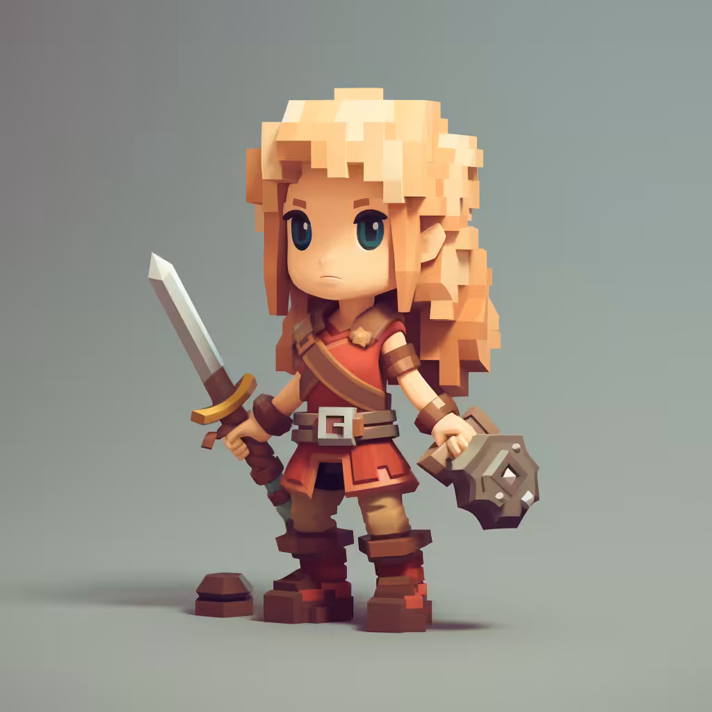Tez Pixel Figure #44