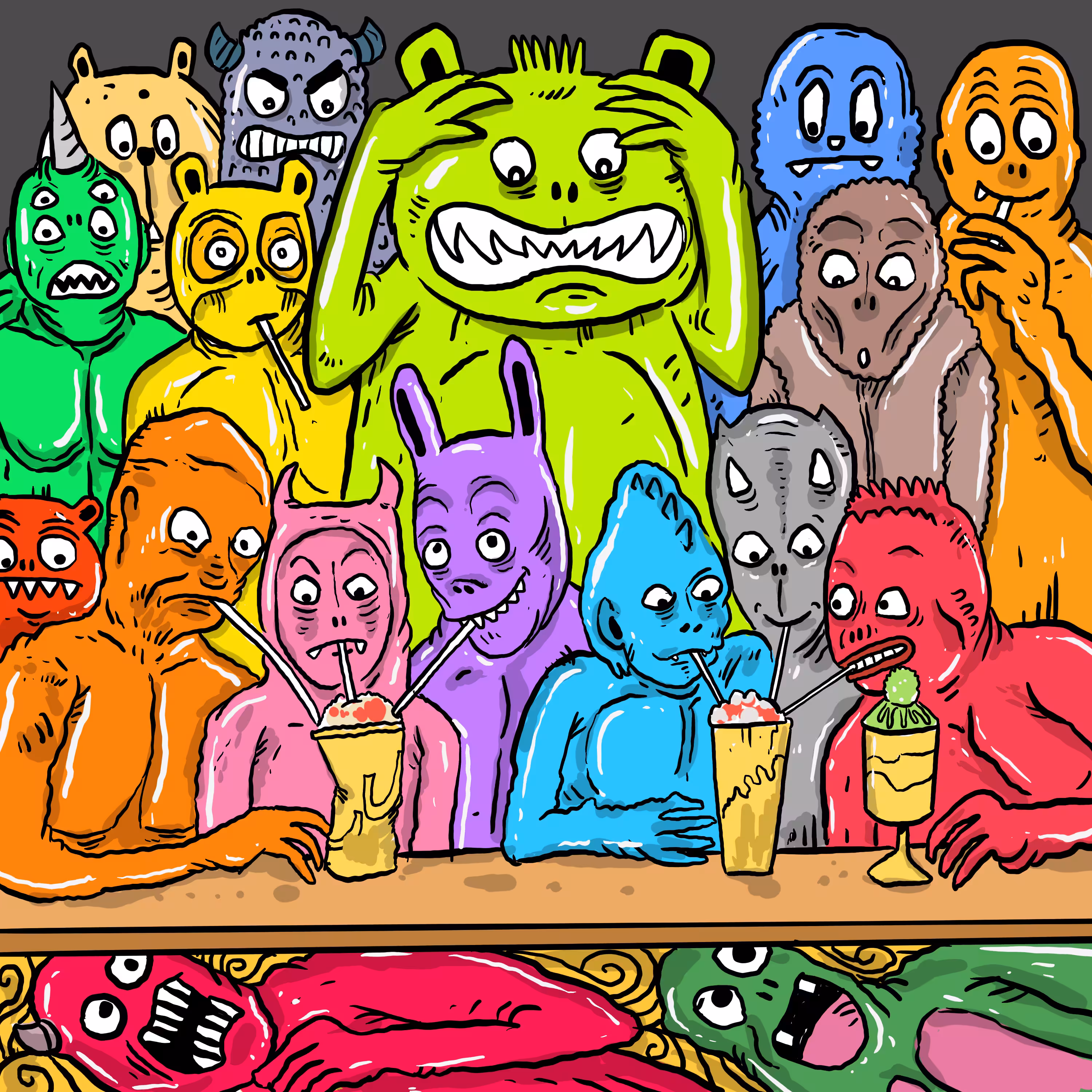 Dooodle: Monsters is Friends