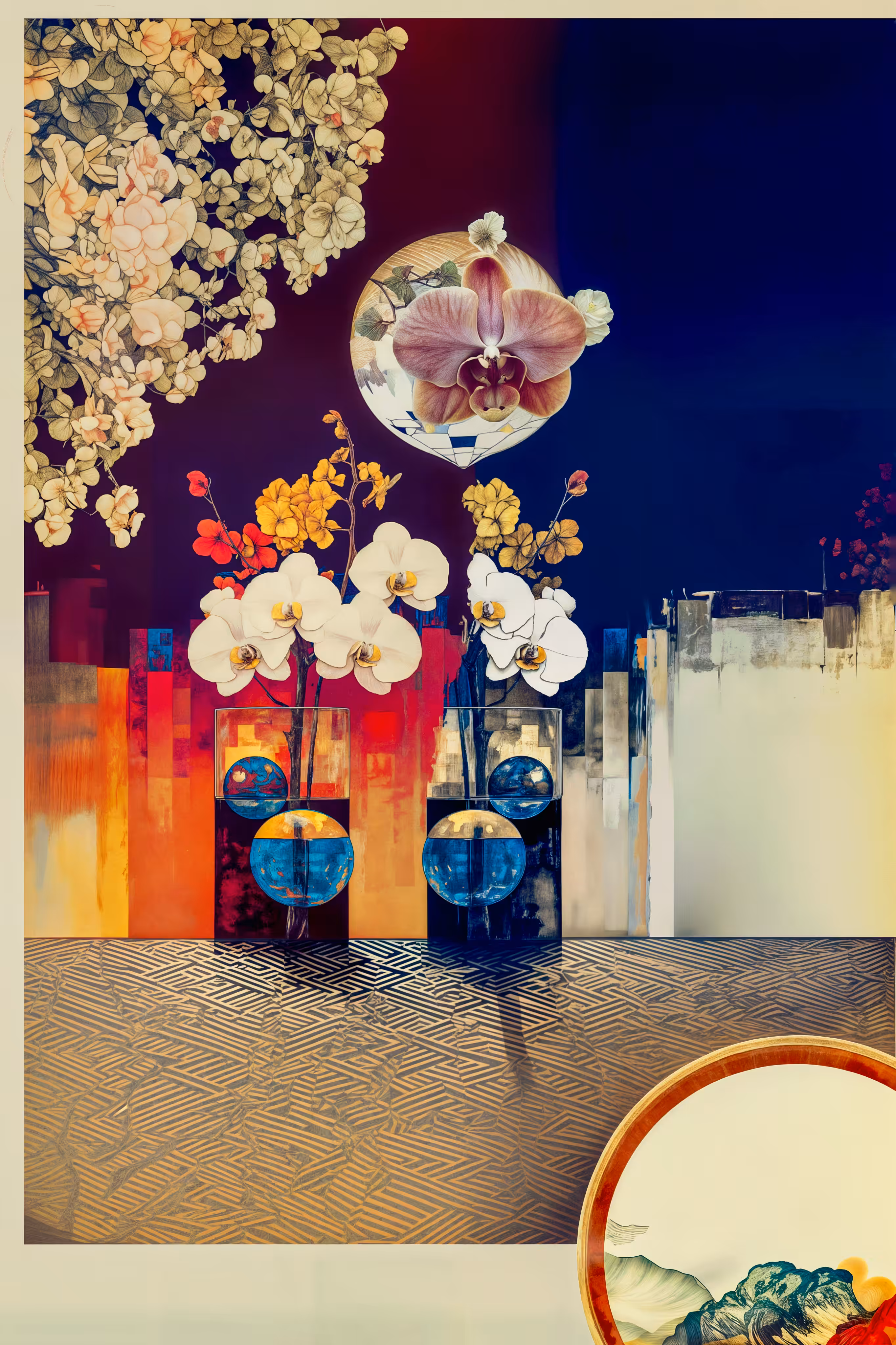 Reimagining Japanese Flowers #1