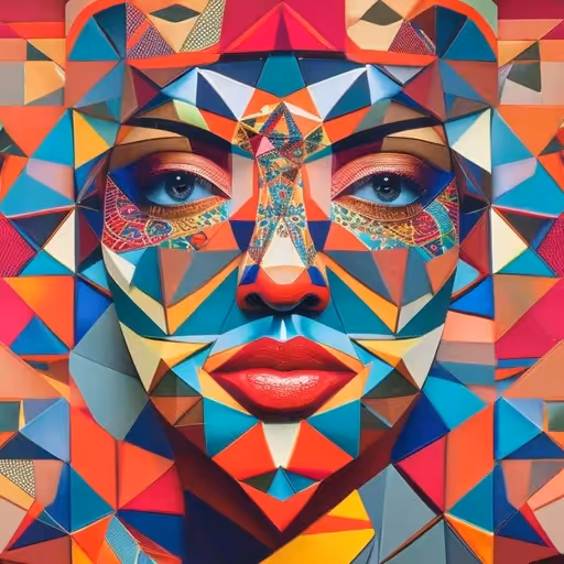 Origami Portrait 