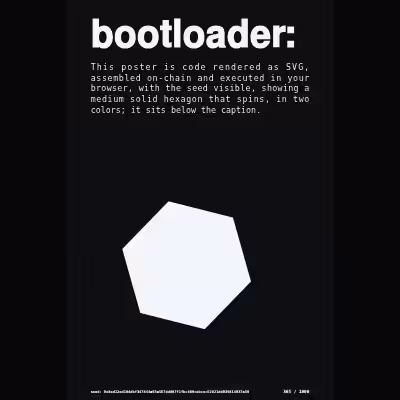bootloader: selfie #365