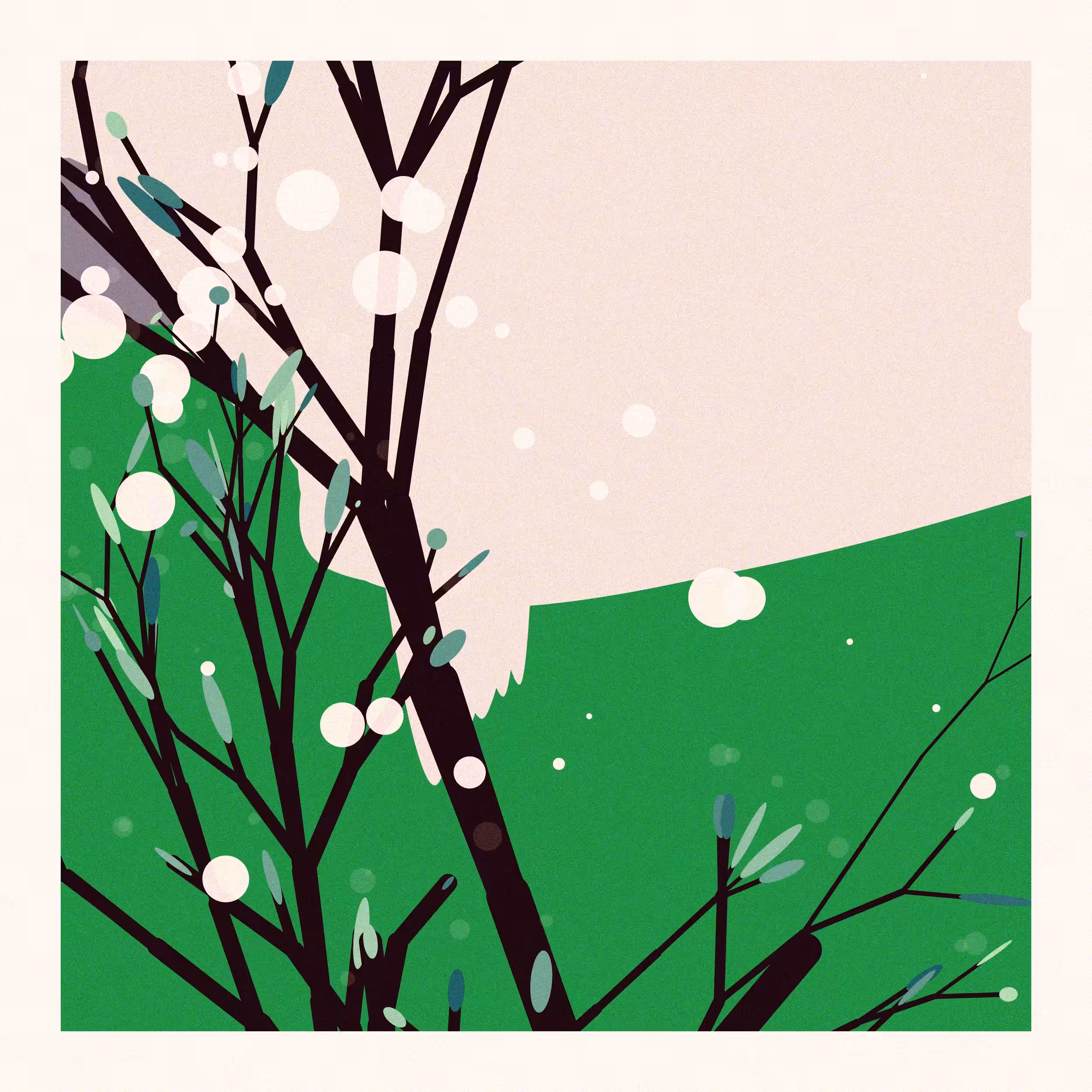 Rodeo posts: The Blossoms Behind the River