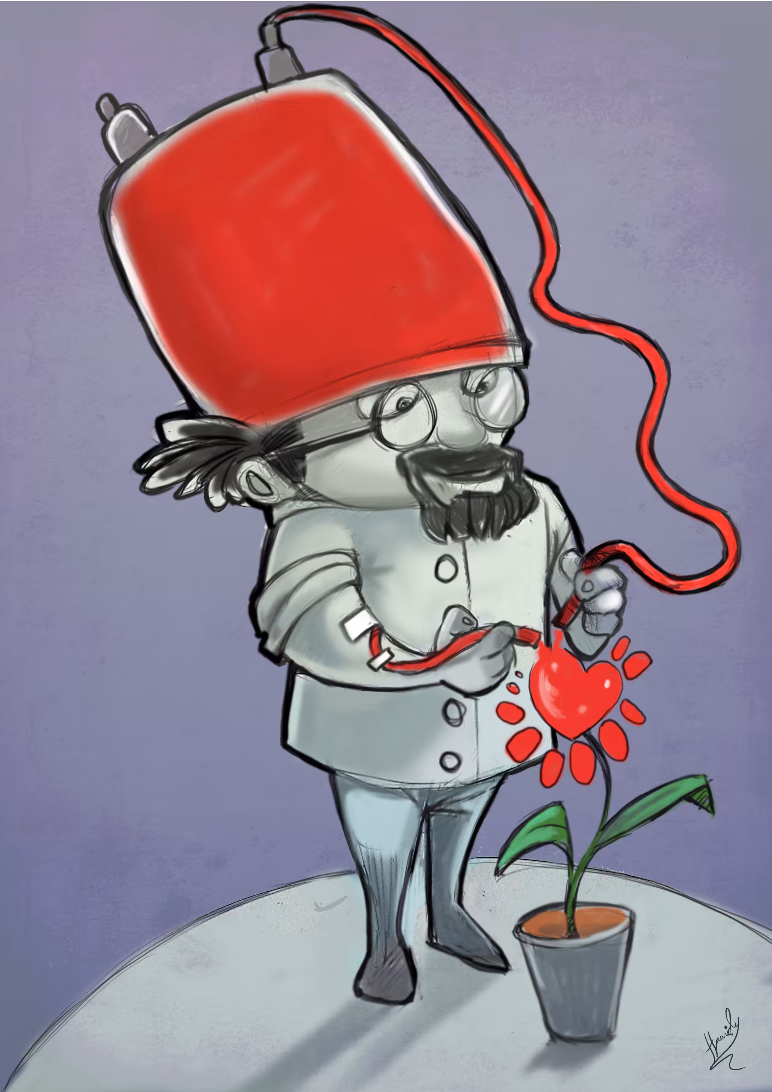 The world of my cartoons: life scientist