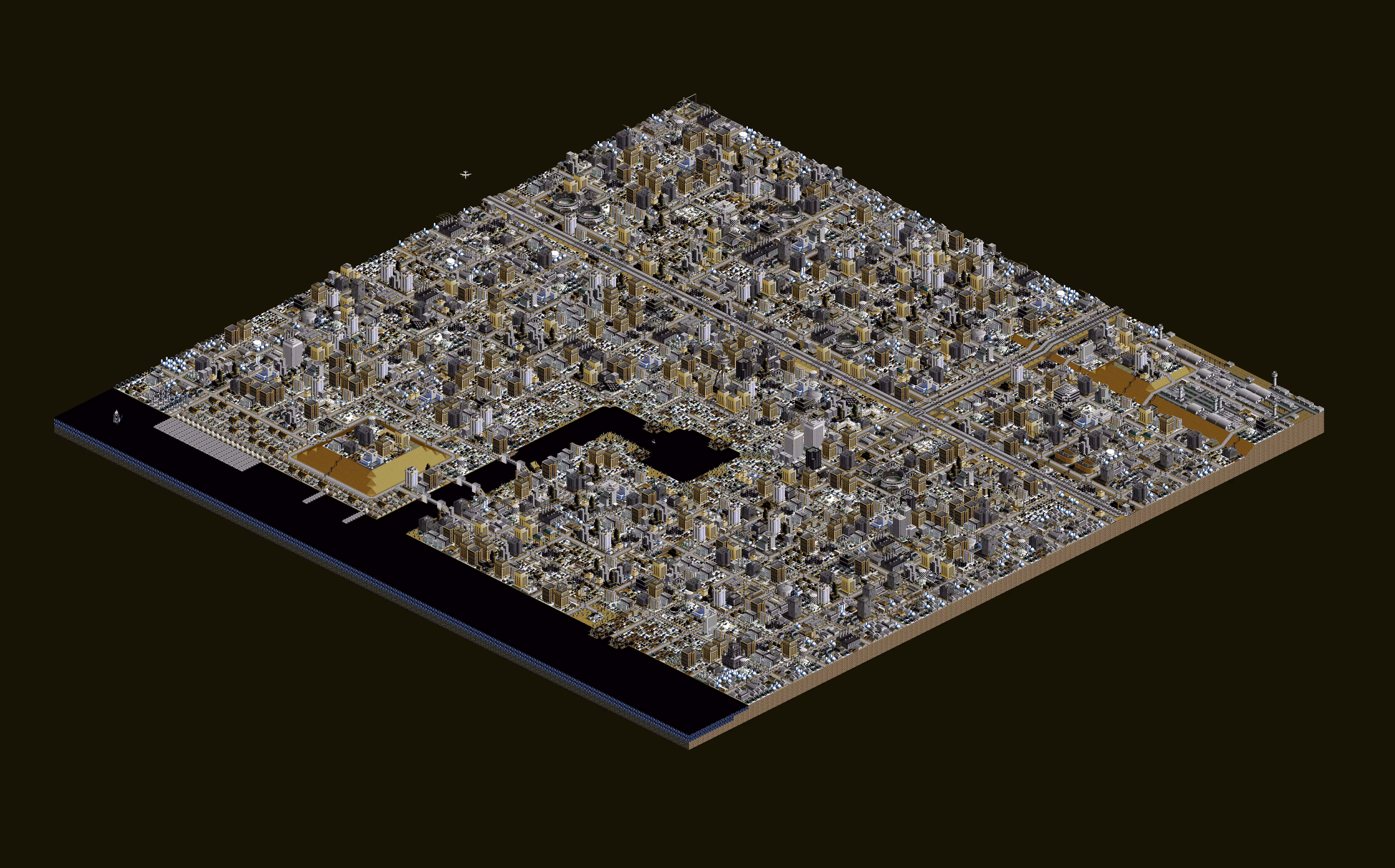 Sim City 2000 (Dark)