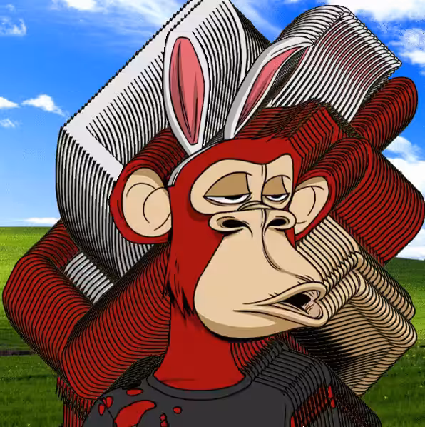 Crashed Bored Ape 5471 