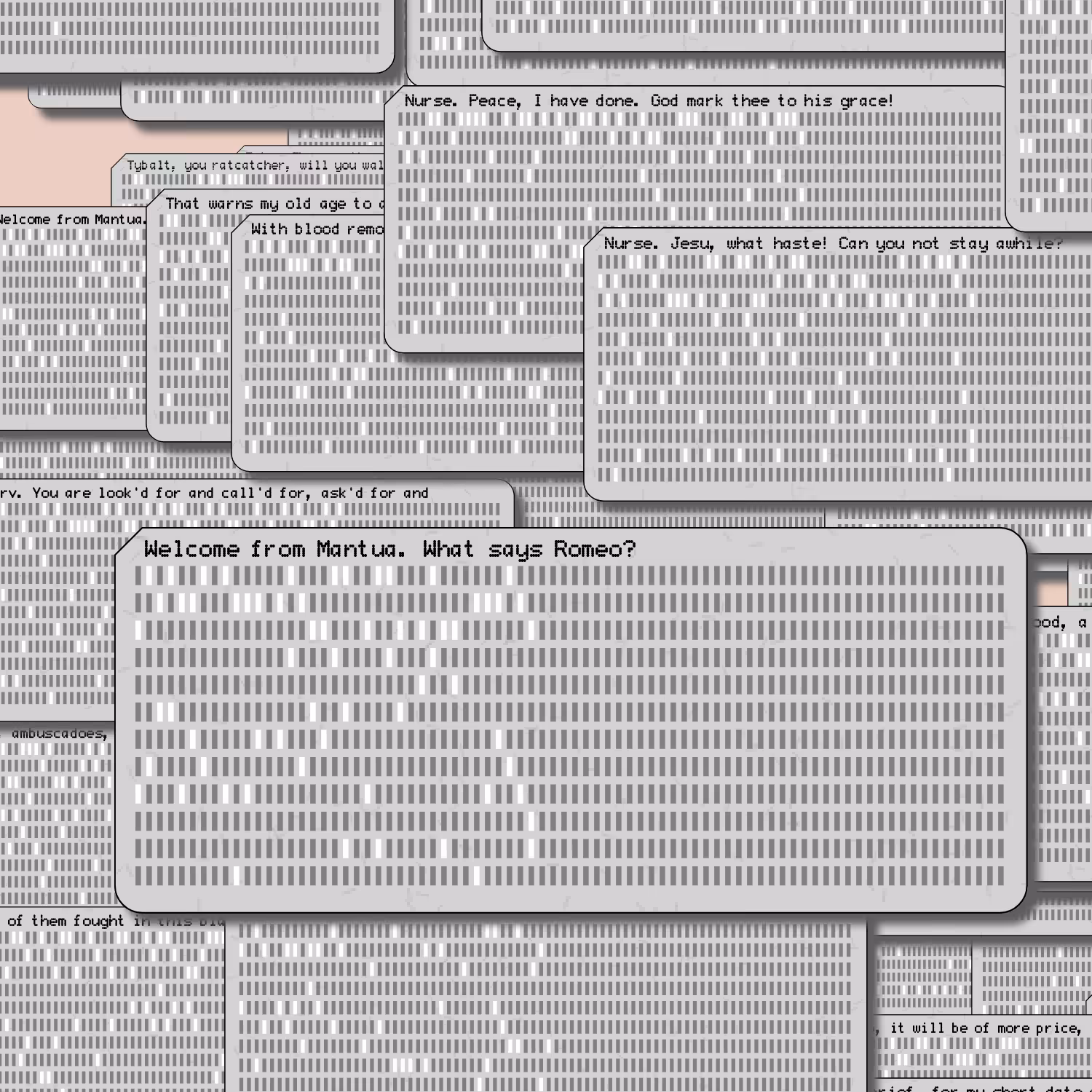 Romeo and Juliet on Punched Cards (Free) #153