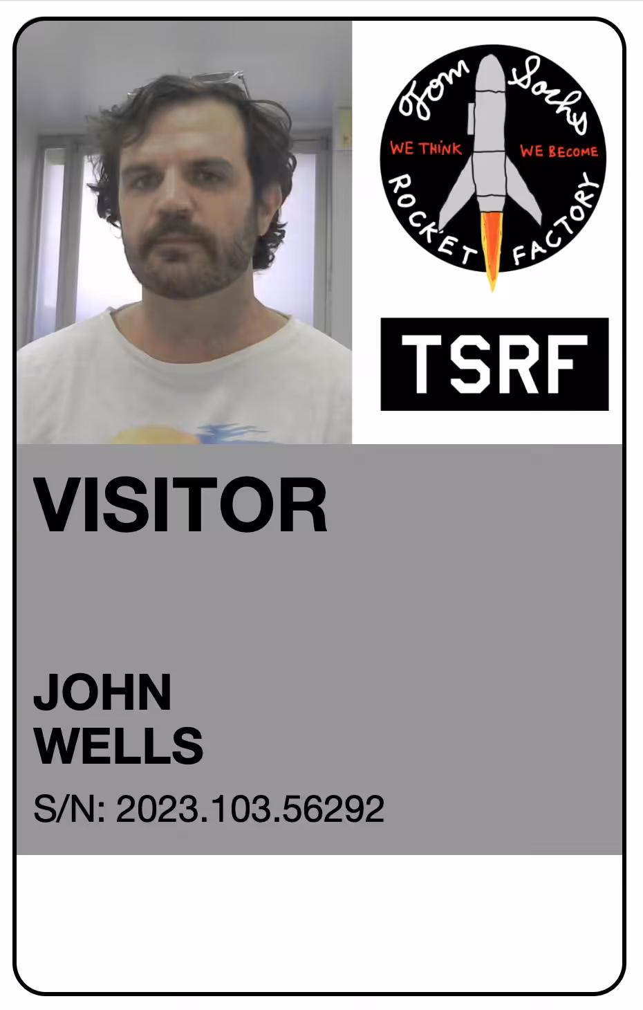 TSRF ID S/N 2023.103.56292