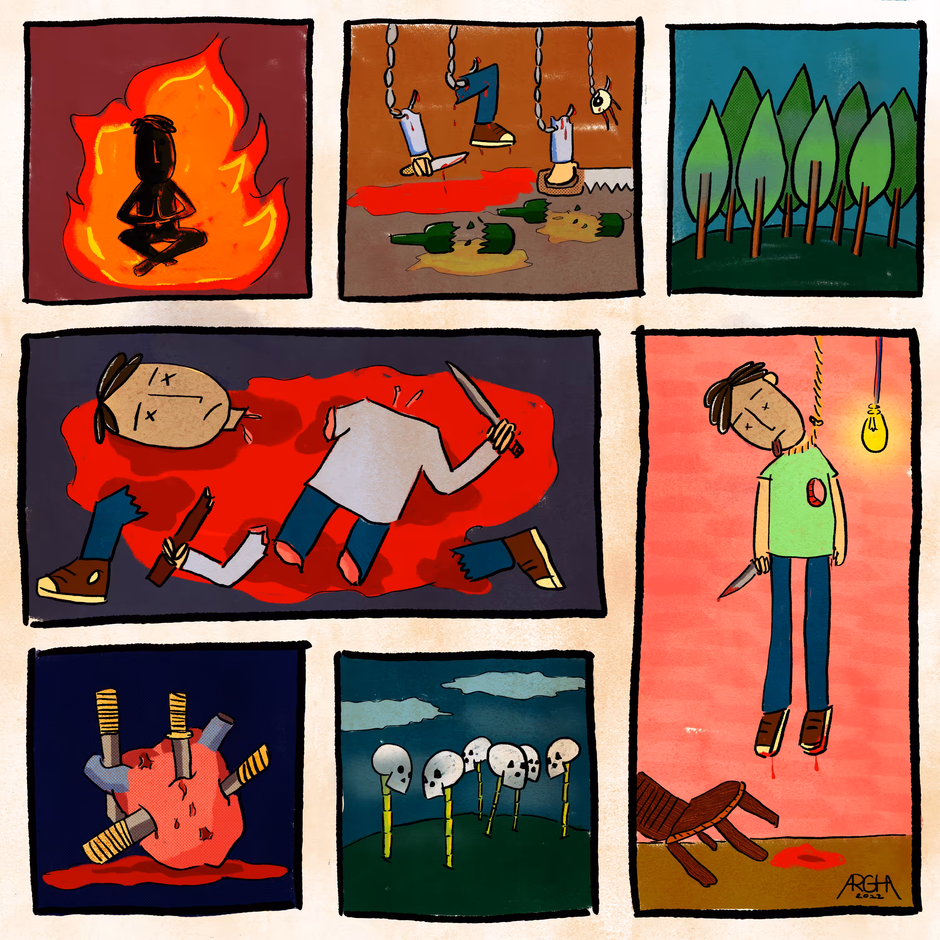 Many Ways To Death