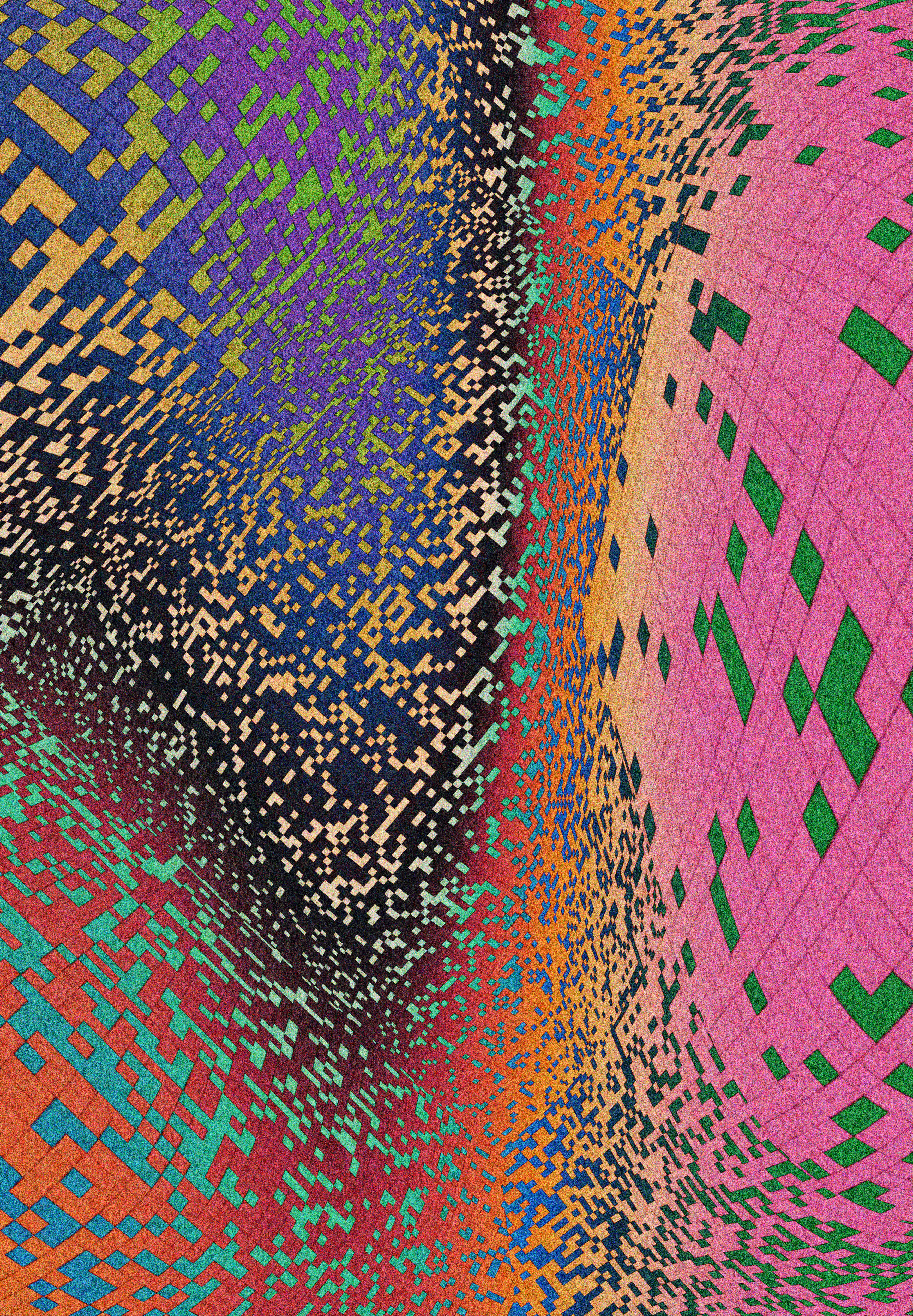 Var Density Cluster - Hexahedron Array 8