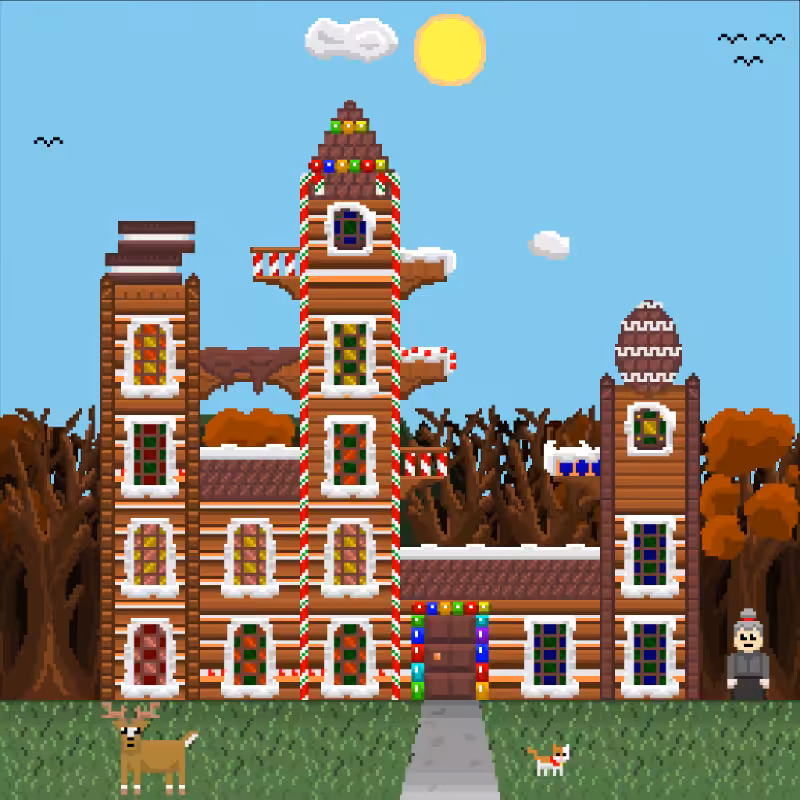 2D Mansion Candy House #69