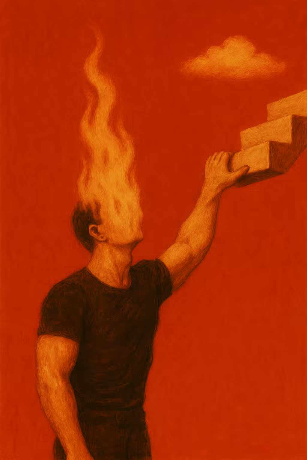 He Carried His Fire Upward