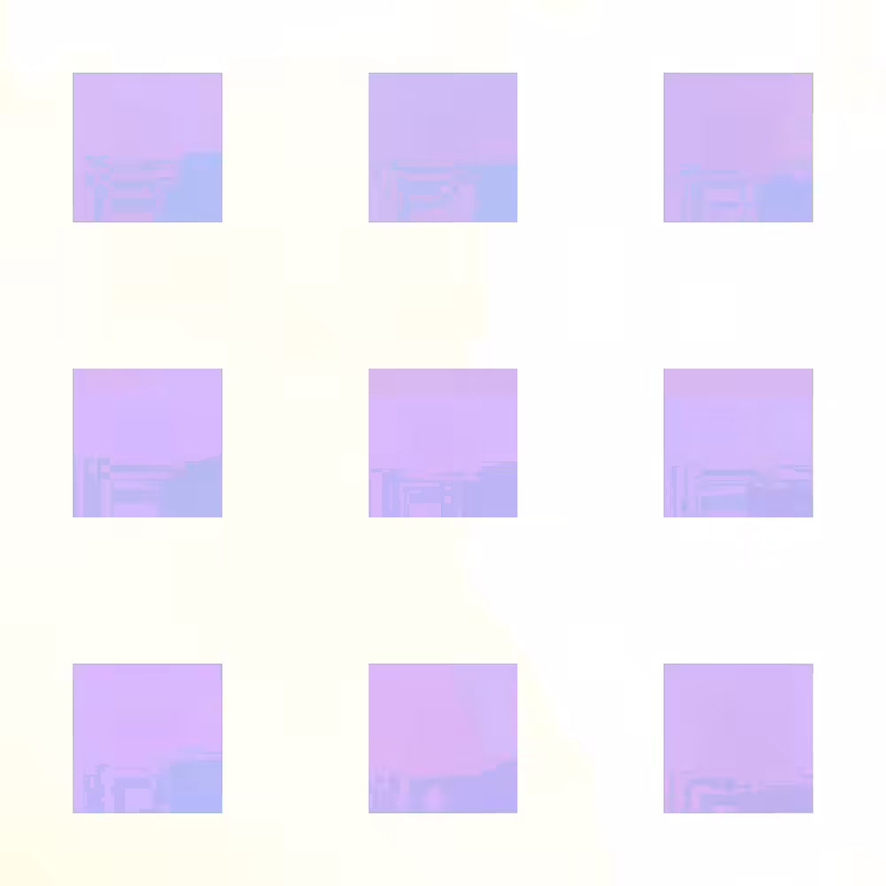 Ethereal Glitched Quadrangles #3