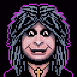 CryptoSlebs #012 Ozzy Osbourne 80's Black Sabbath