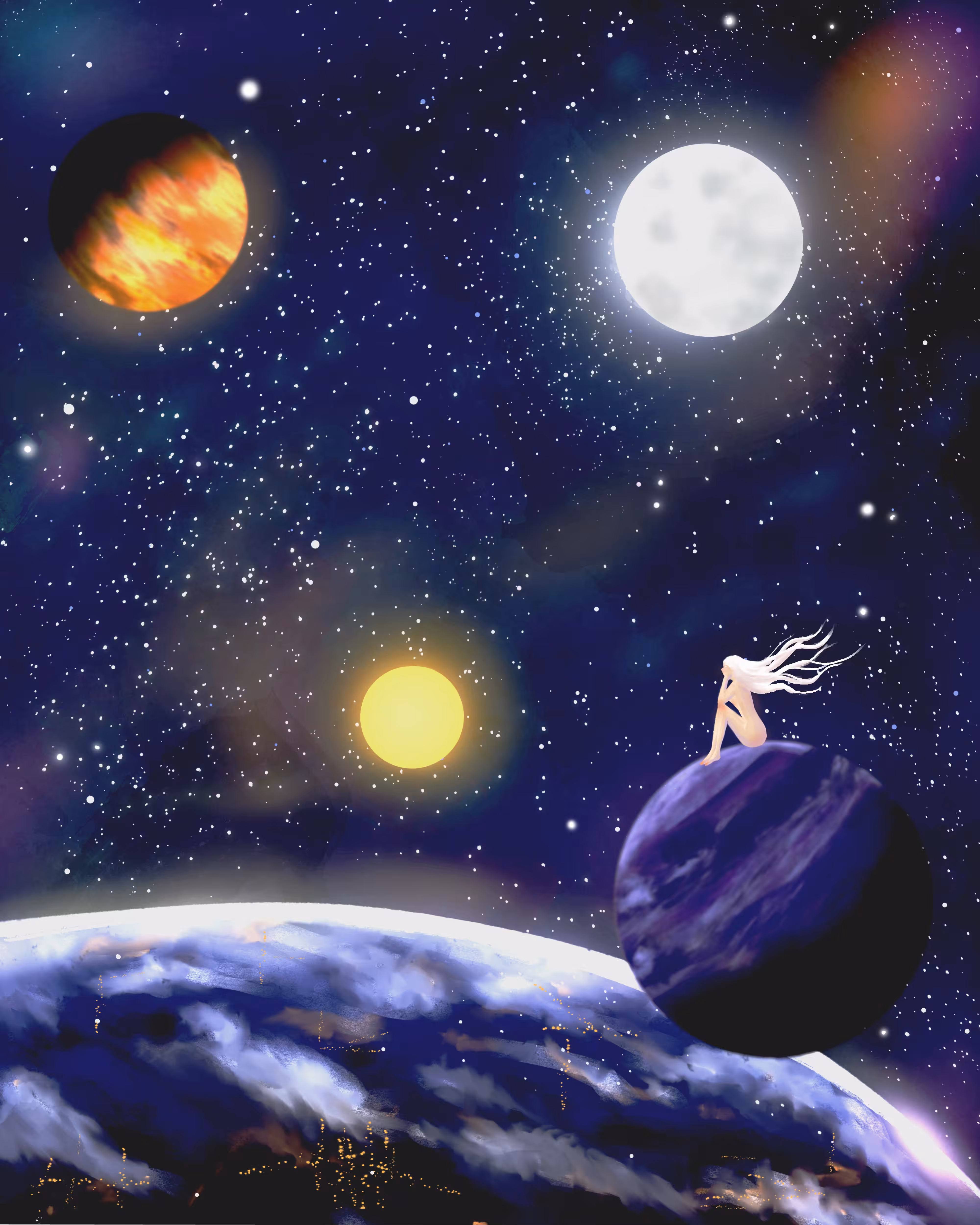 Moon's Universe