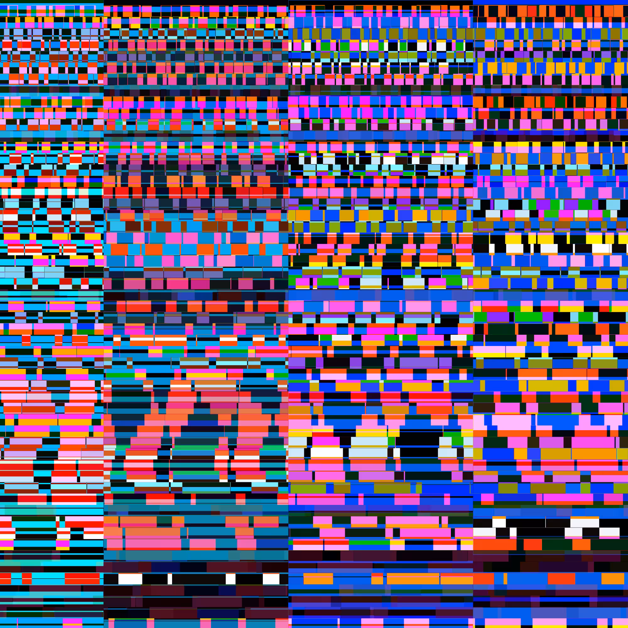 Glitchometry Stripes #48