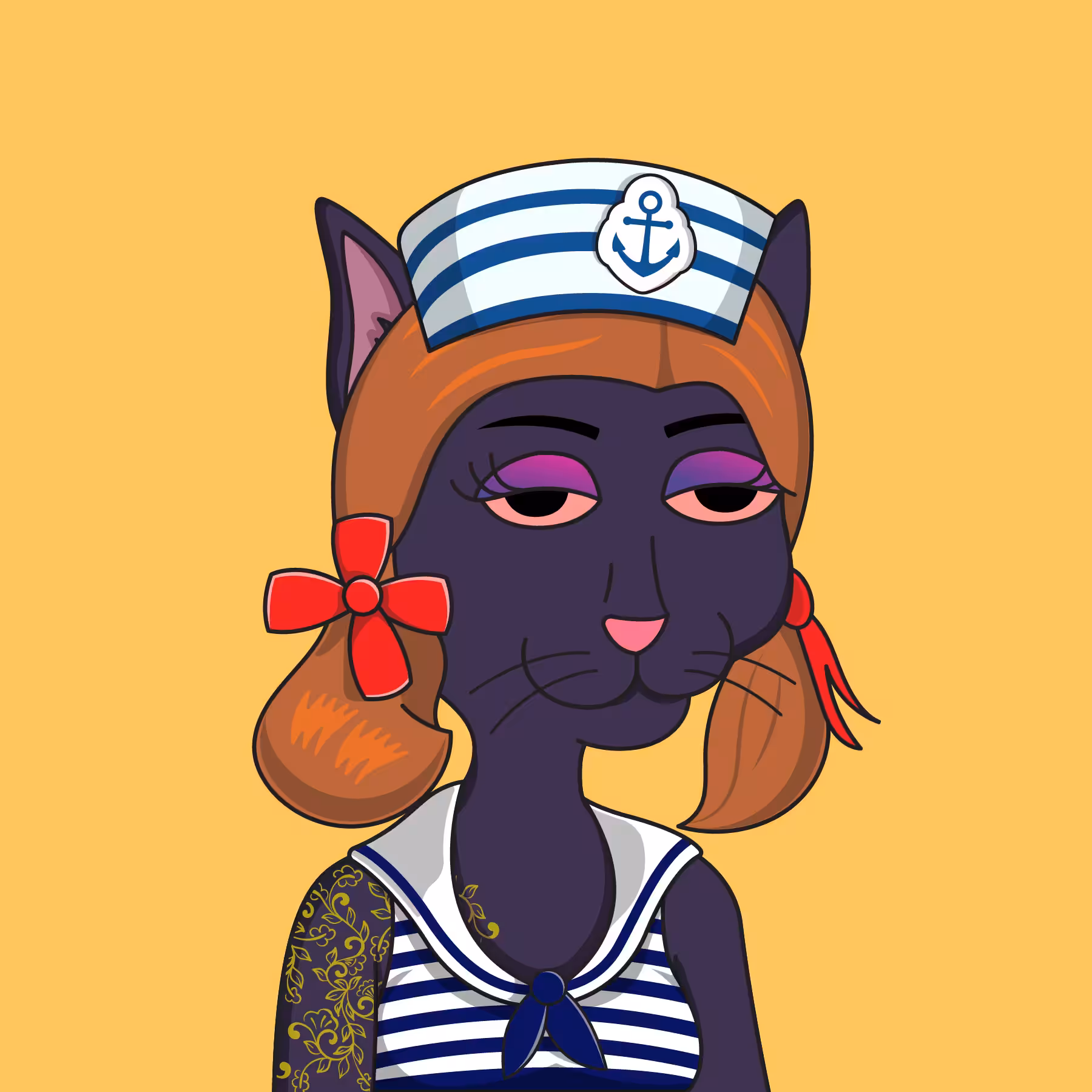 Girl Cat #122