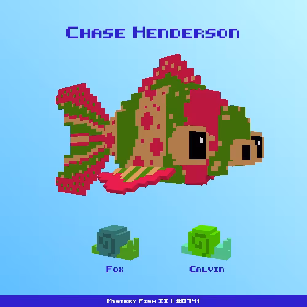 Chase Henderson :: Mystery Fish 0741/1000 