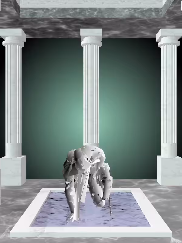HeavenComputer: The Crawling Phantom Grey Woman #7219