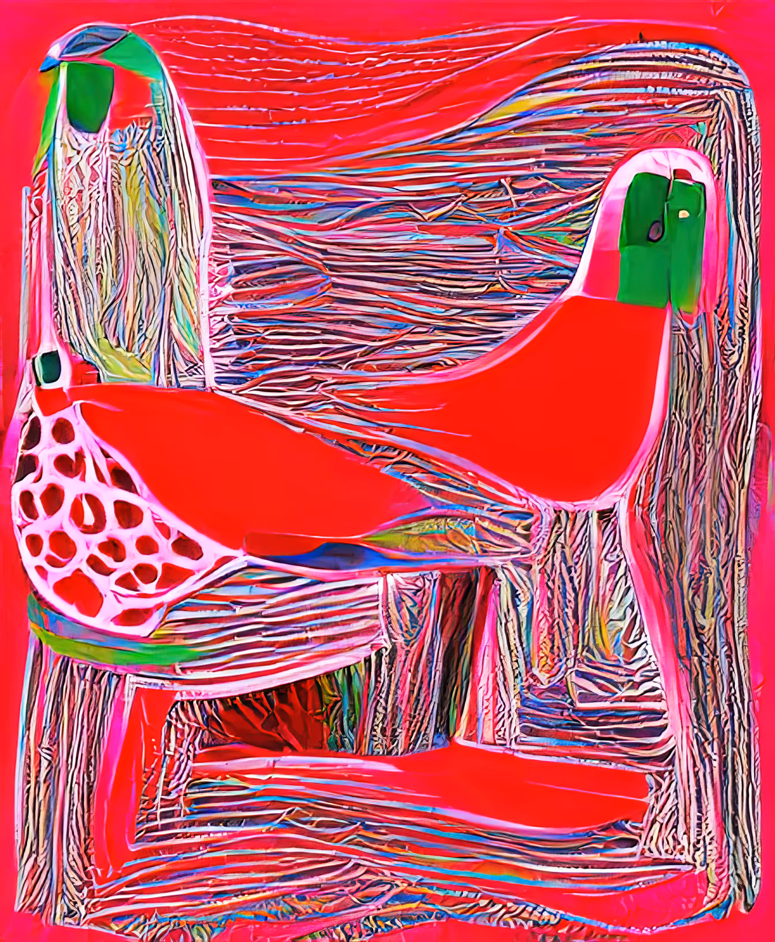 Random Keywords in Red I