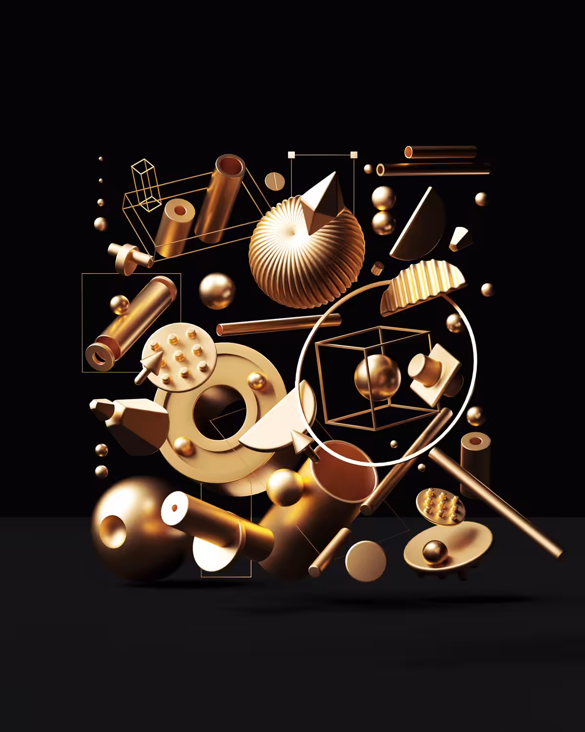 SHAPES — BURN Gold