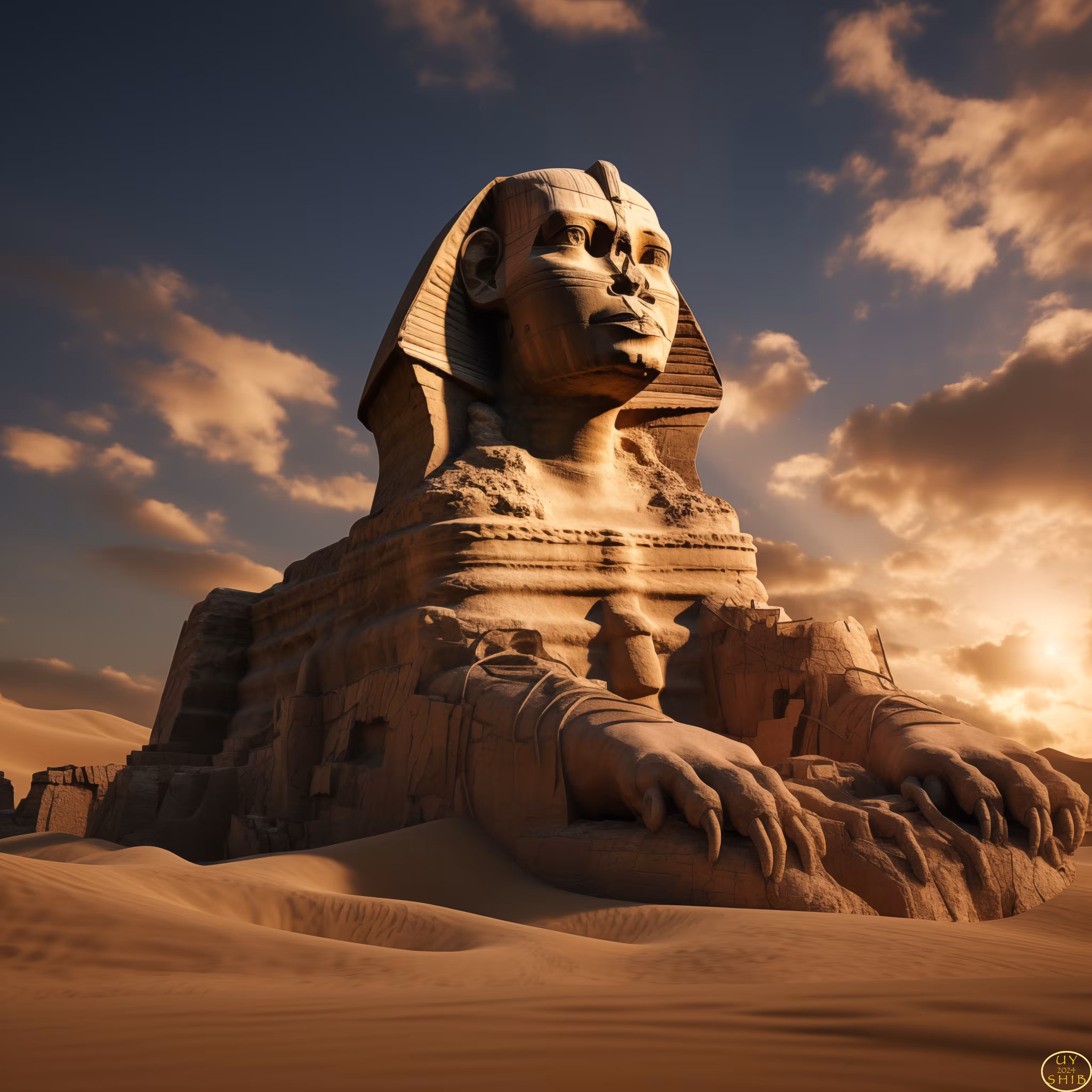 Walk like an Egyptian / The Sphinx