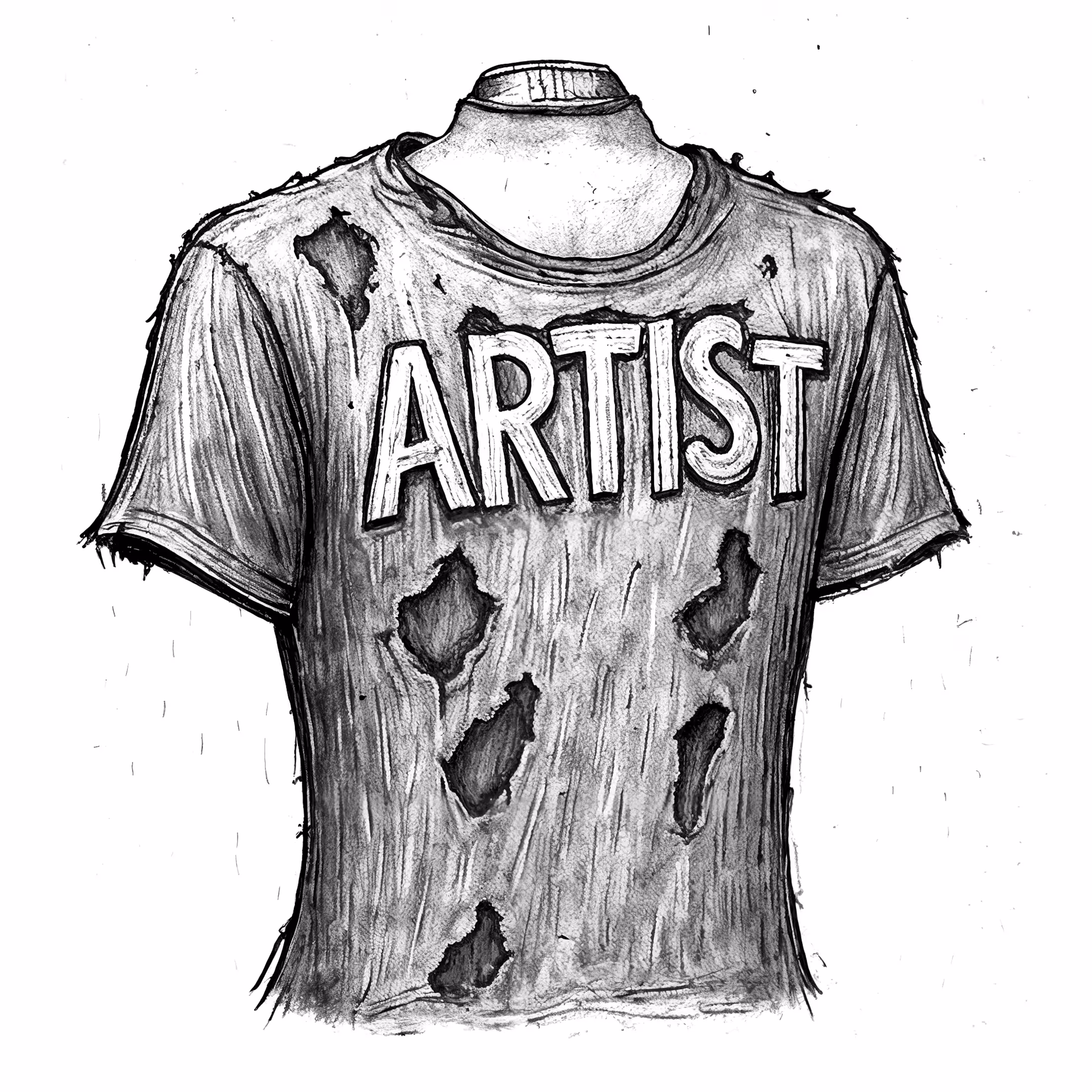 Inktober '25: Day 15 / Ragged