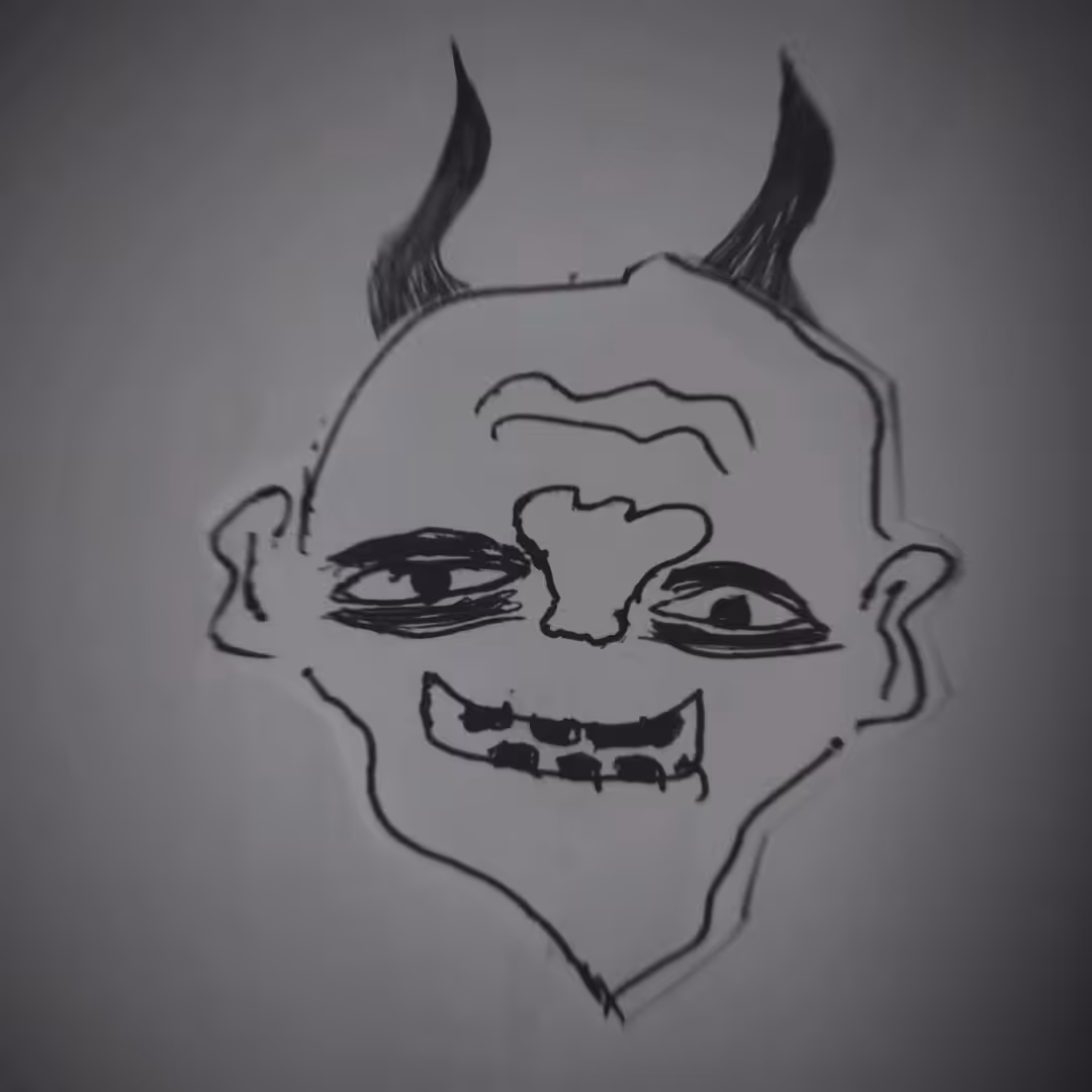 inverted nose