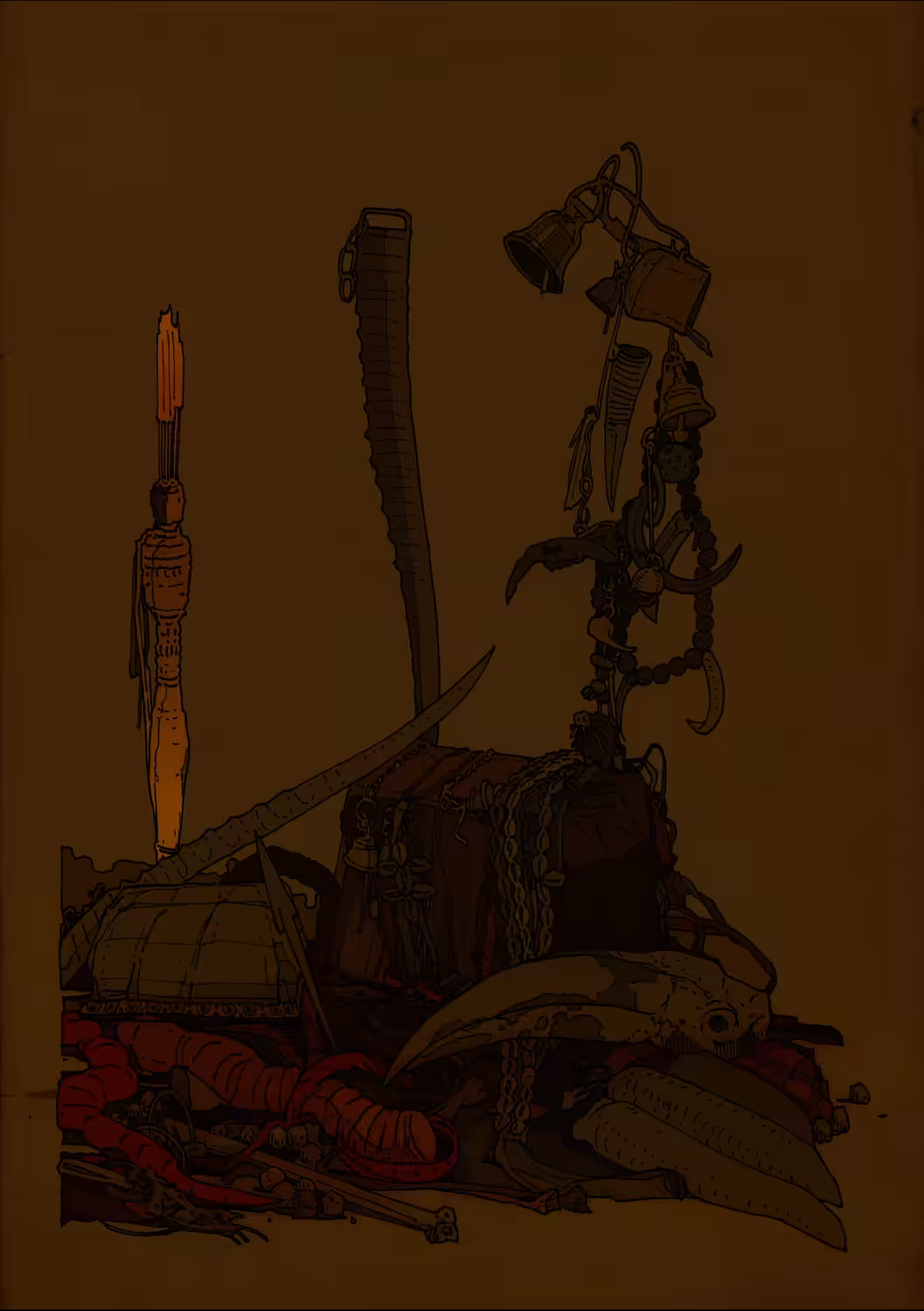 Akue. Shaman appearance v 1