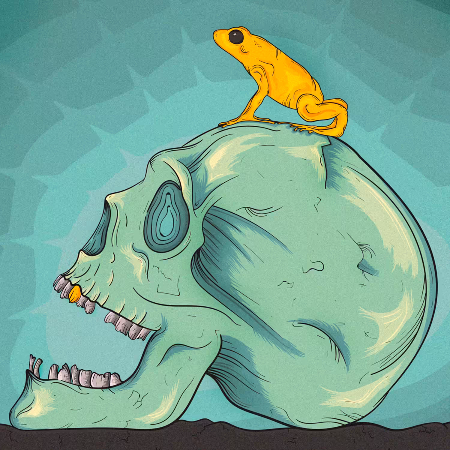 golden frog