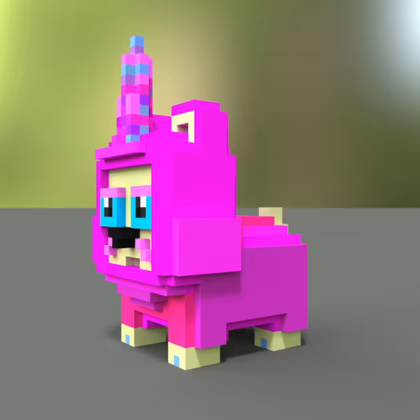 VOXEL CAT #007