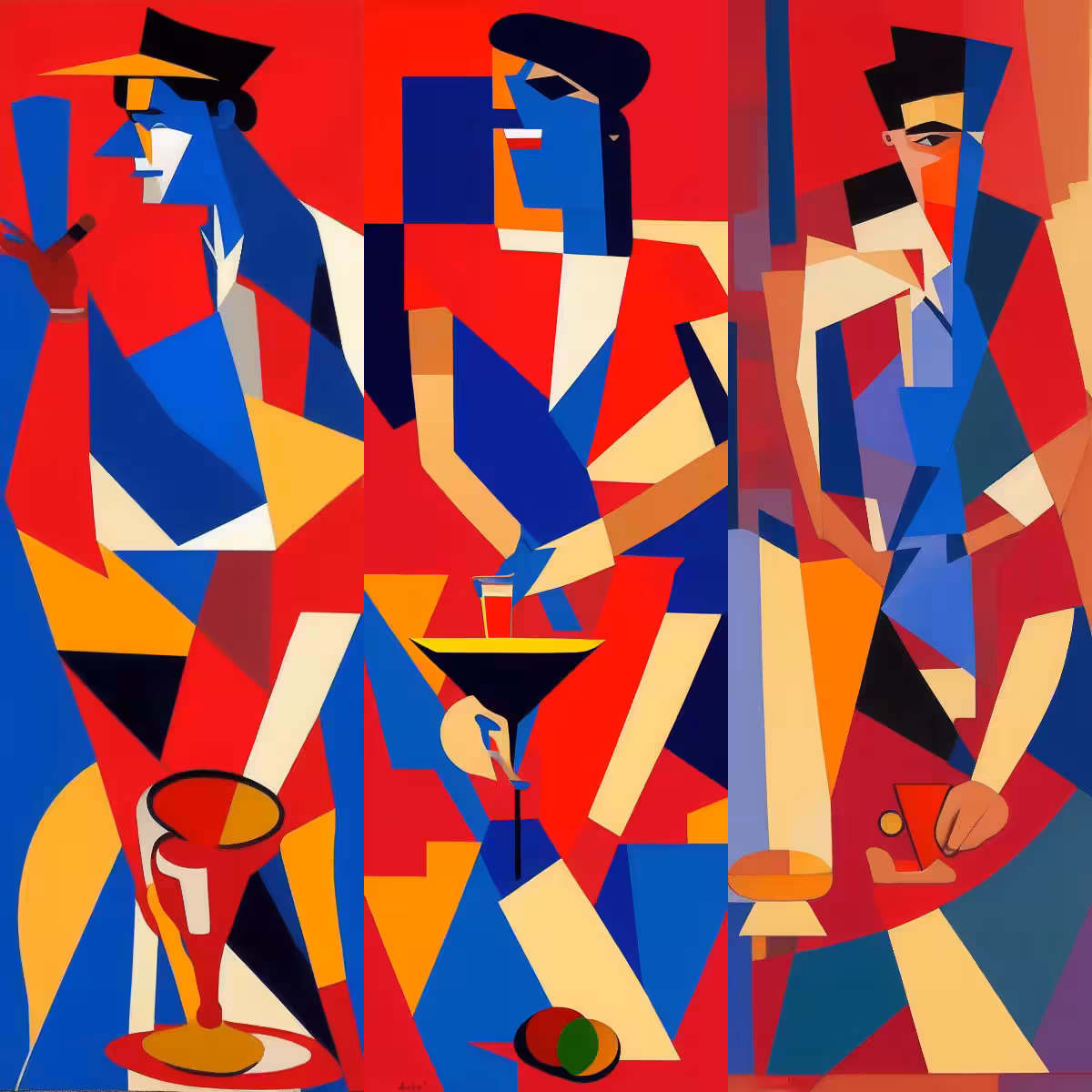 Cubism Bar #10