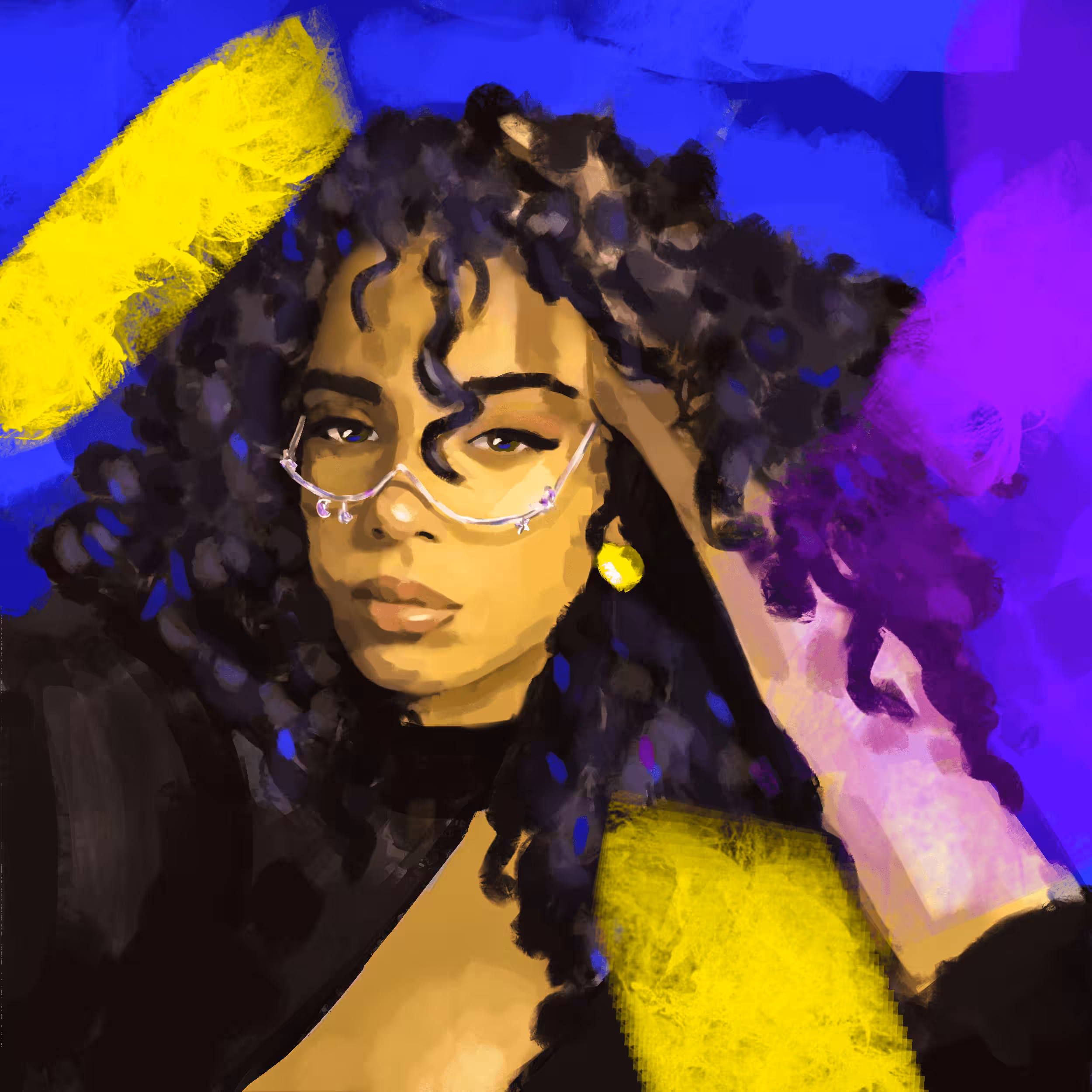Deep Blue Chick
