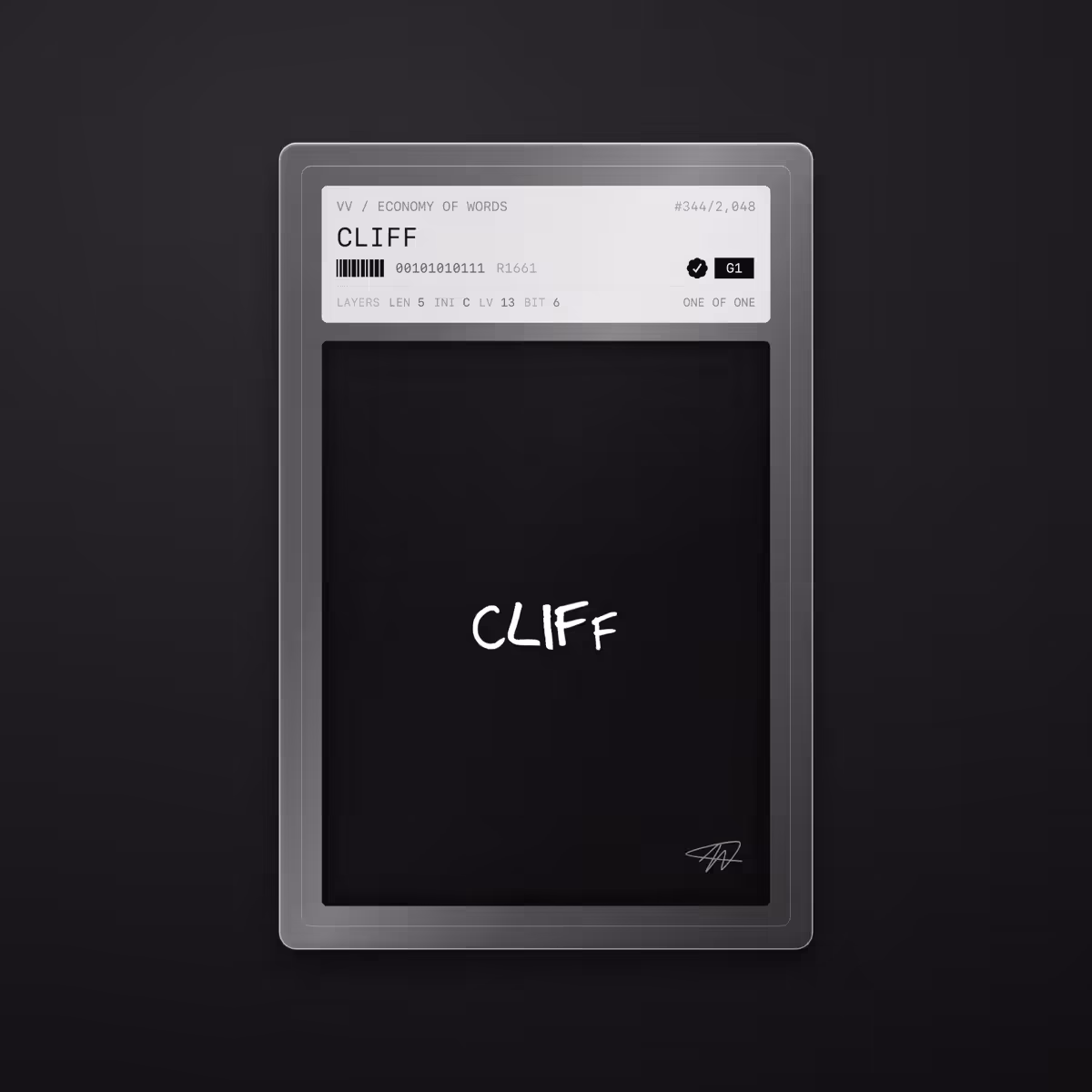 CLIFF · #344