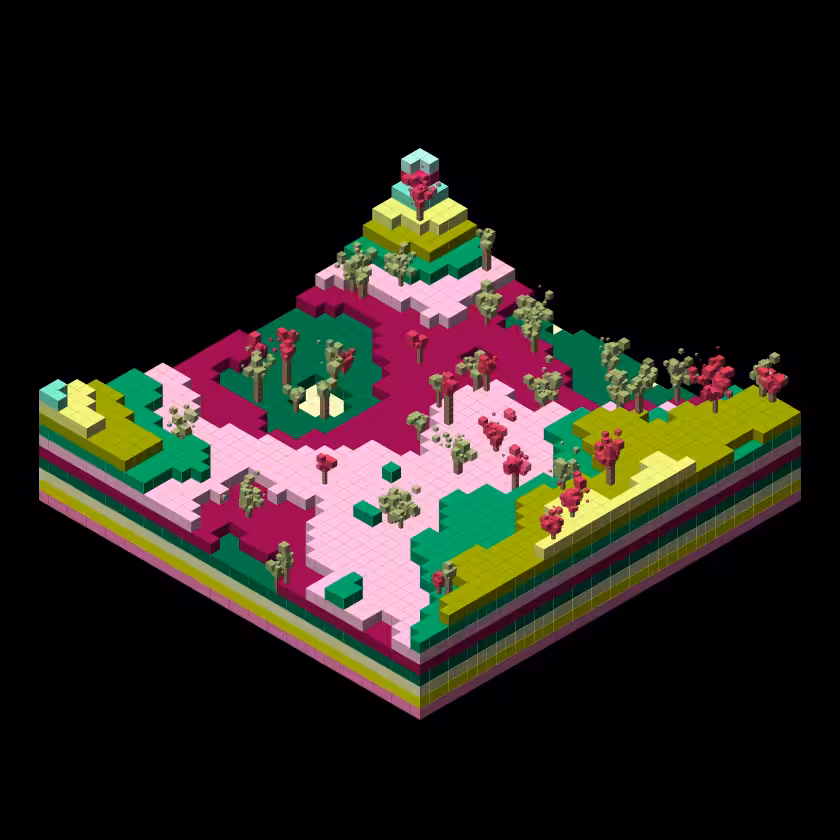 Pixel Topography #12