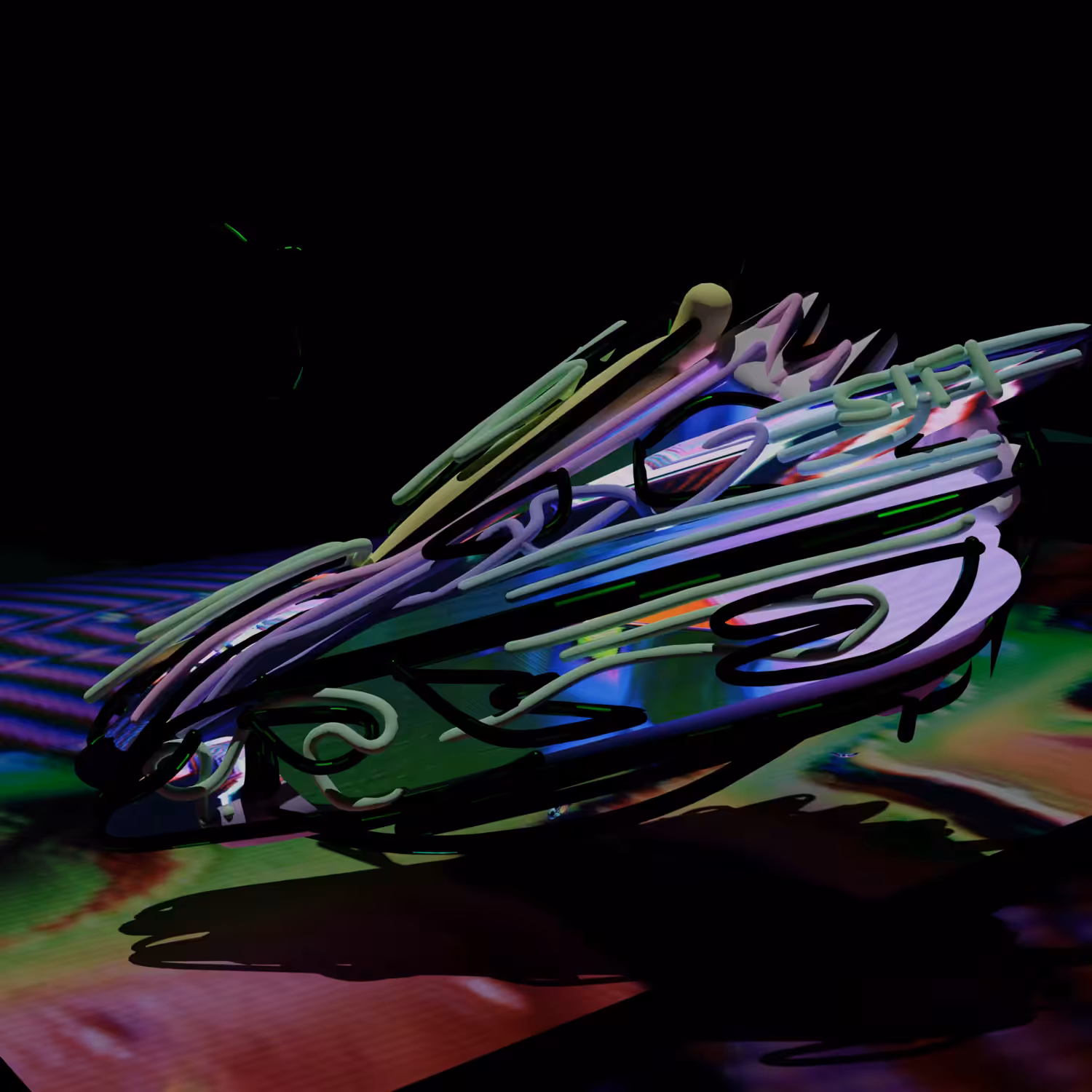Impossible Sneakers #2 "SIFI Warp"