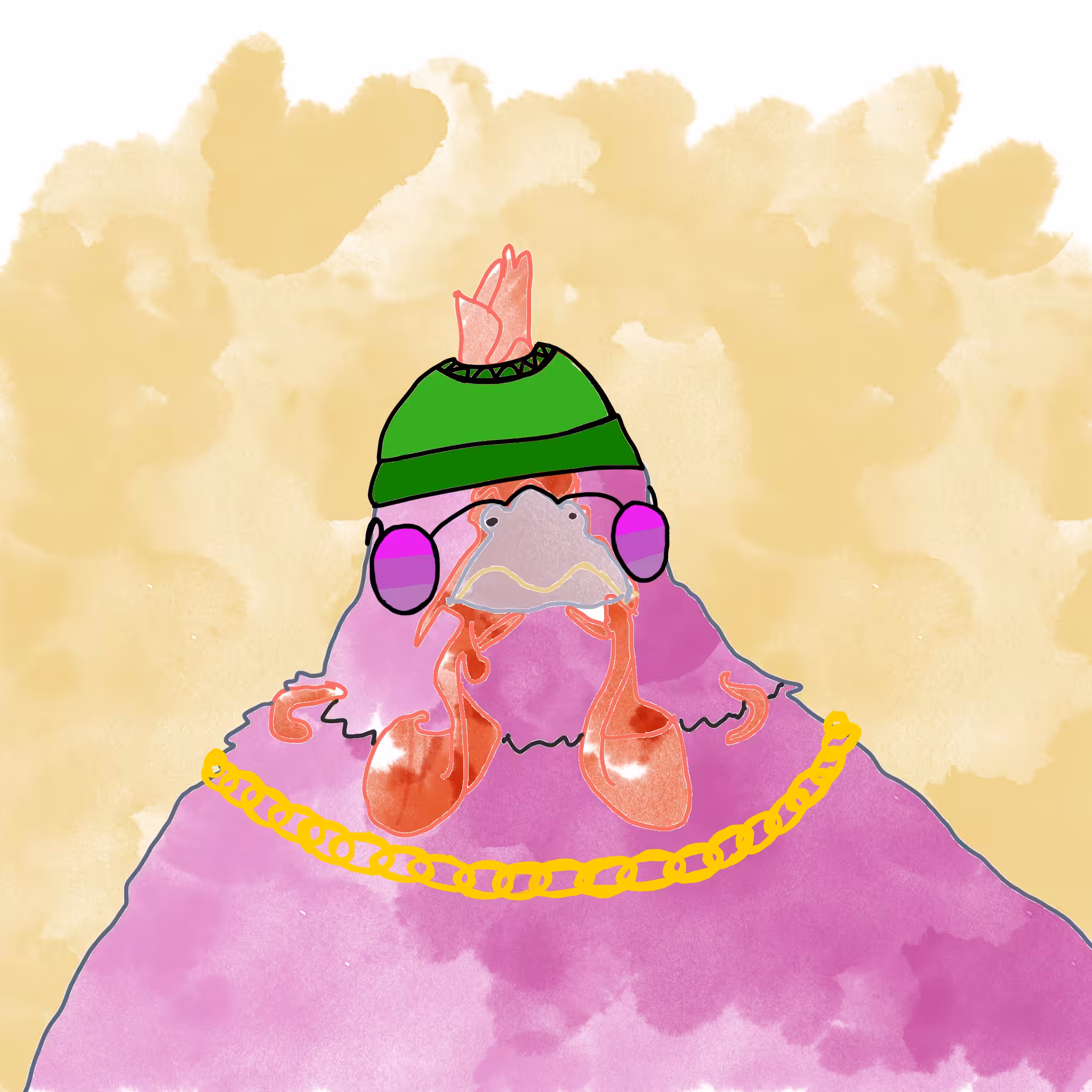 Feathery Friend #3