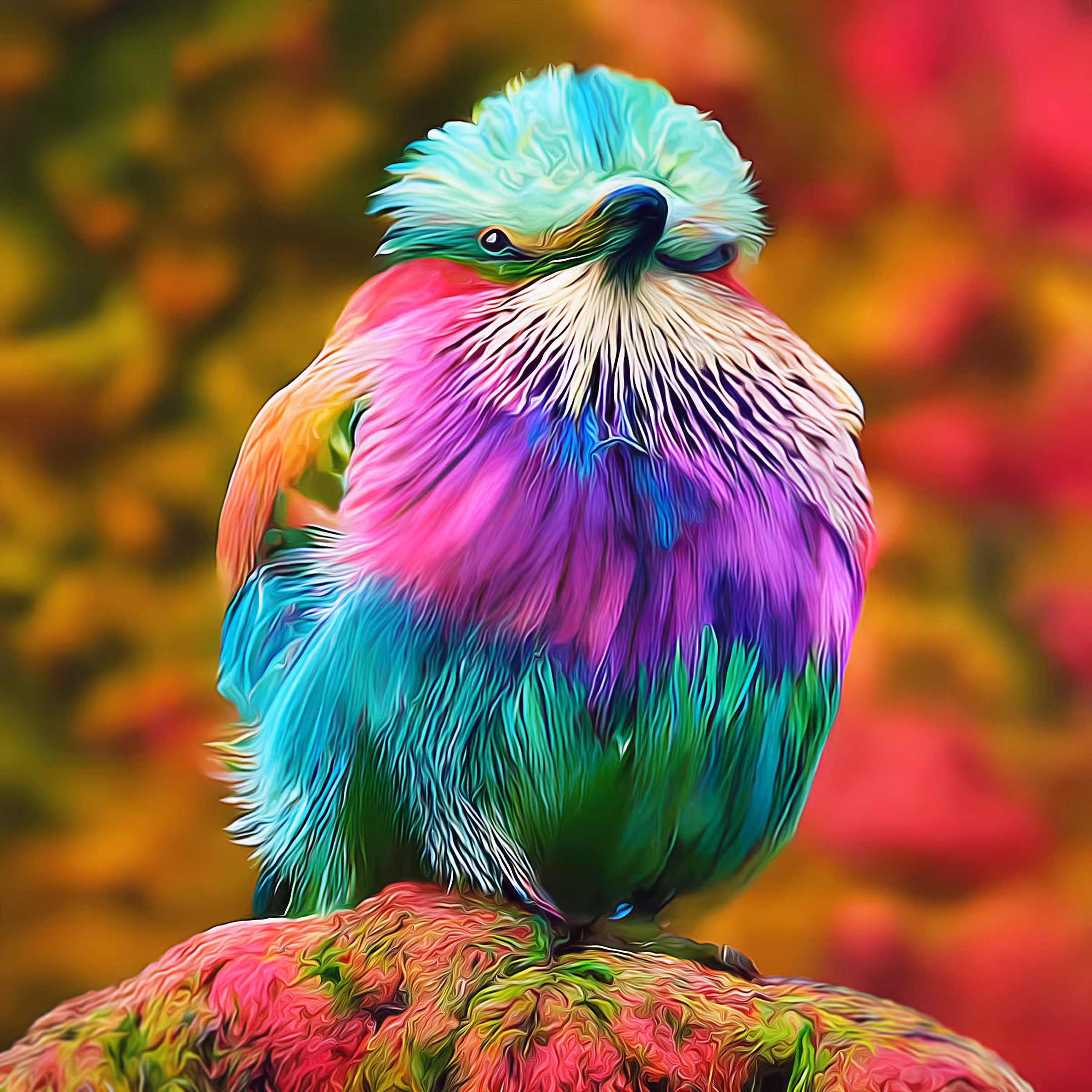 AI-Lilac Breasted Roller #2