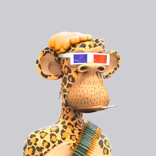 Bored Ape Yacht Club 3D #7920